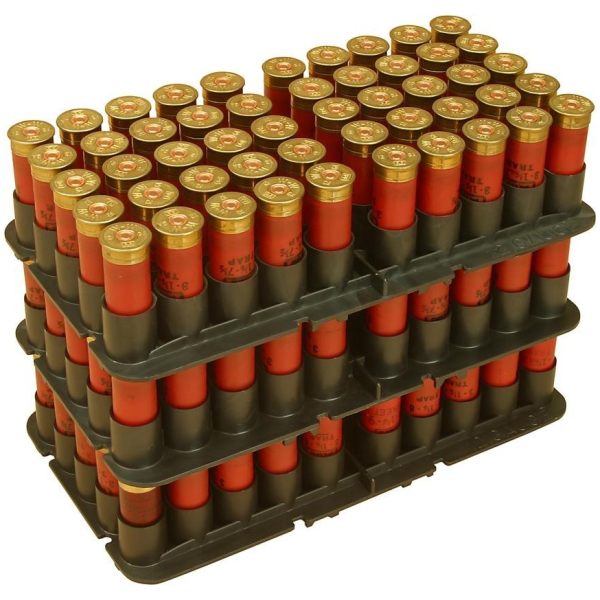 Mtst20. Jpg - mtm shotshell tray 20 ga 50 rounds black - mtst20