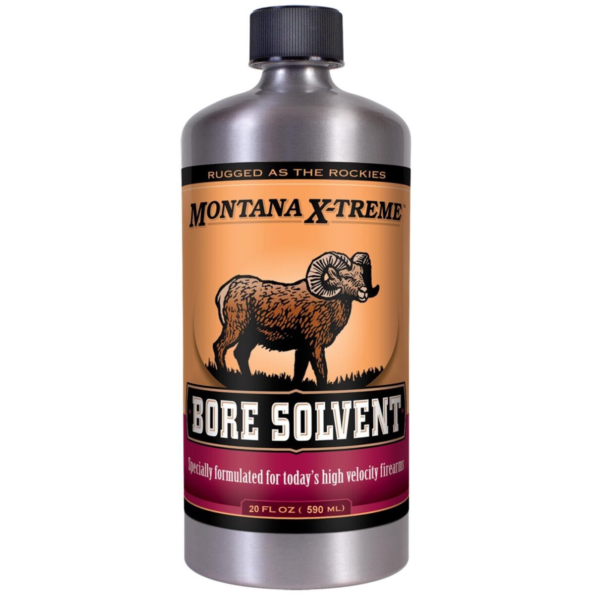 Mu0700020. Jpg - montana x-treme bore solvent 20 oz bottle - mu0700020