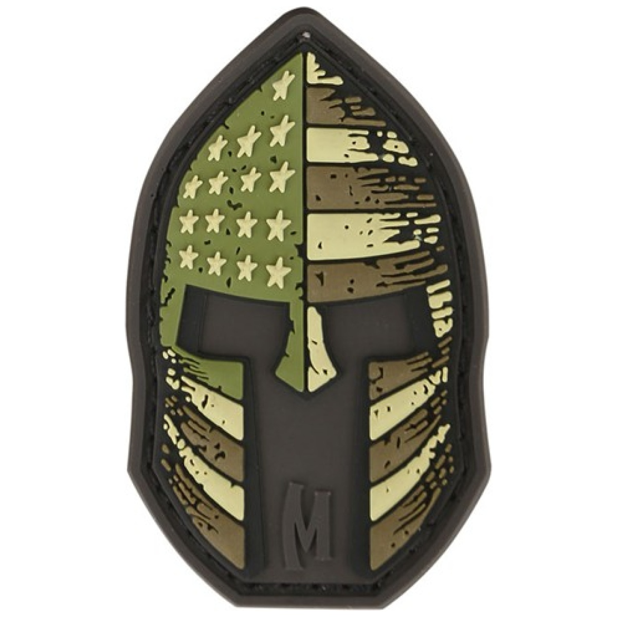 Mxp-pvcpatch-sprta. Jpg - stars and stripes spartan helmet morale patch - mxp pvcpatch sprta