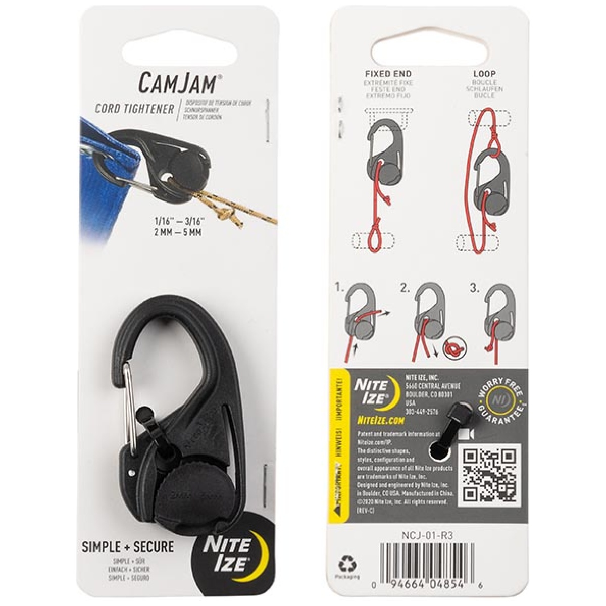 Nincj-01-r3. Jpg - camjam cord tightener - single pack - nincj 01 r3