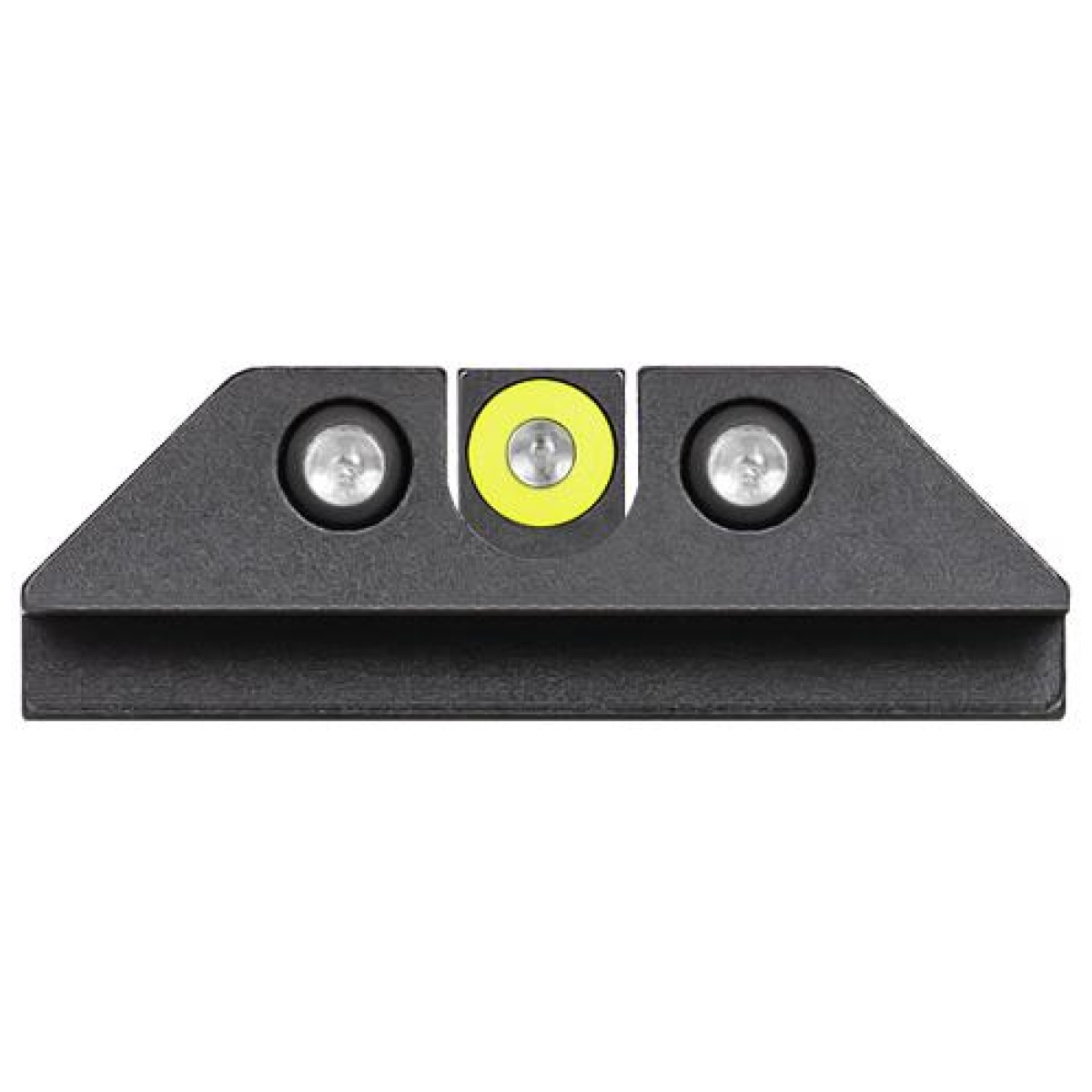 Nnglk001007ygzg. Jpg - night fision tritium night sight set yellow front black u-notch back for glock - nnglk001007ygzg