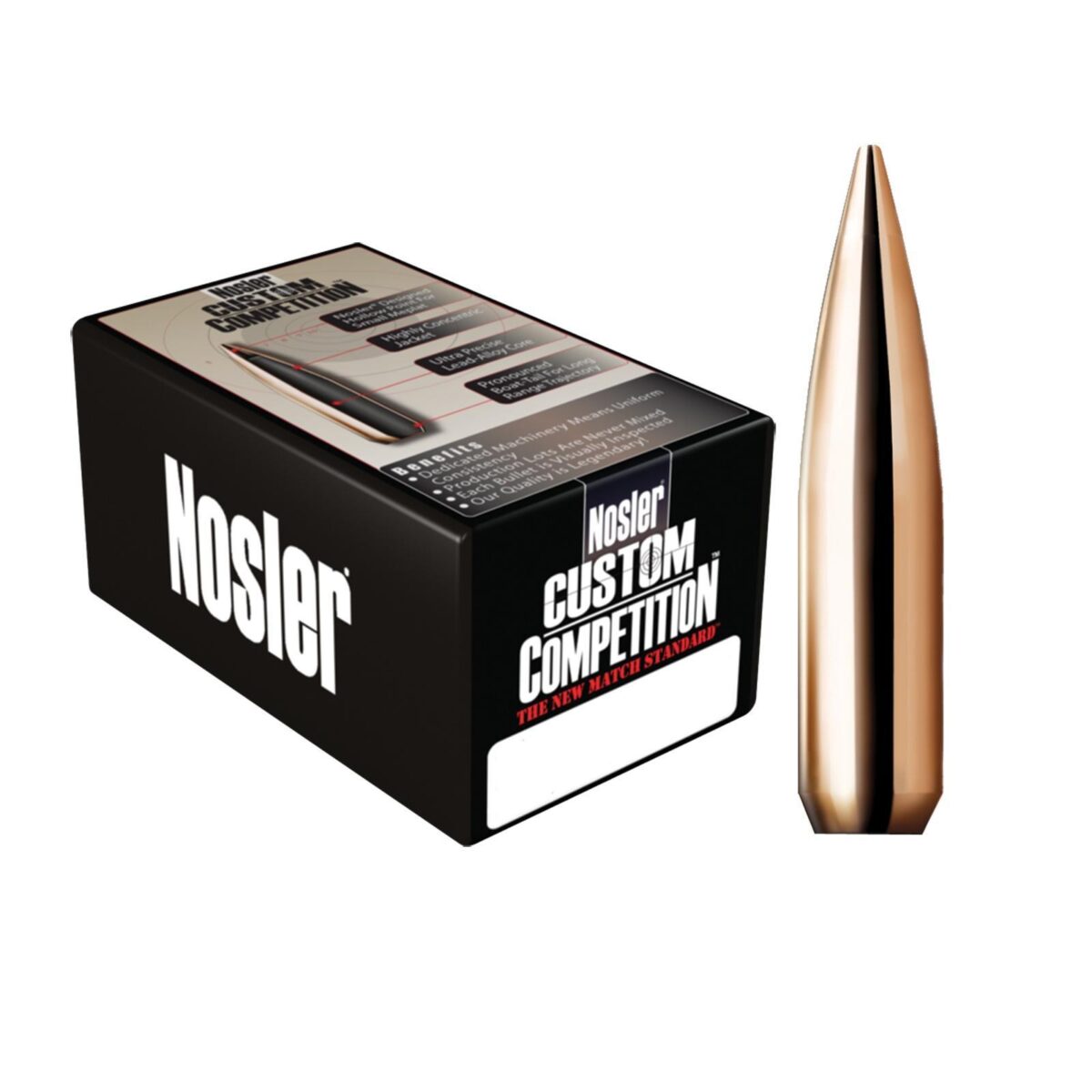 No49742. Jpg - nosler custom competition bullets 6mm. 243" 107 gr hpbt 100/ct - no49742