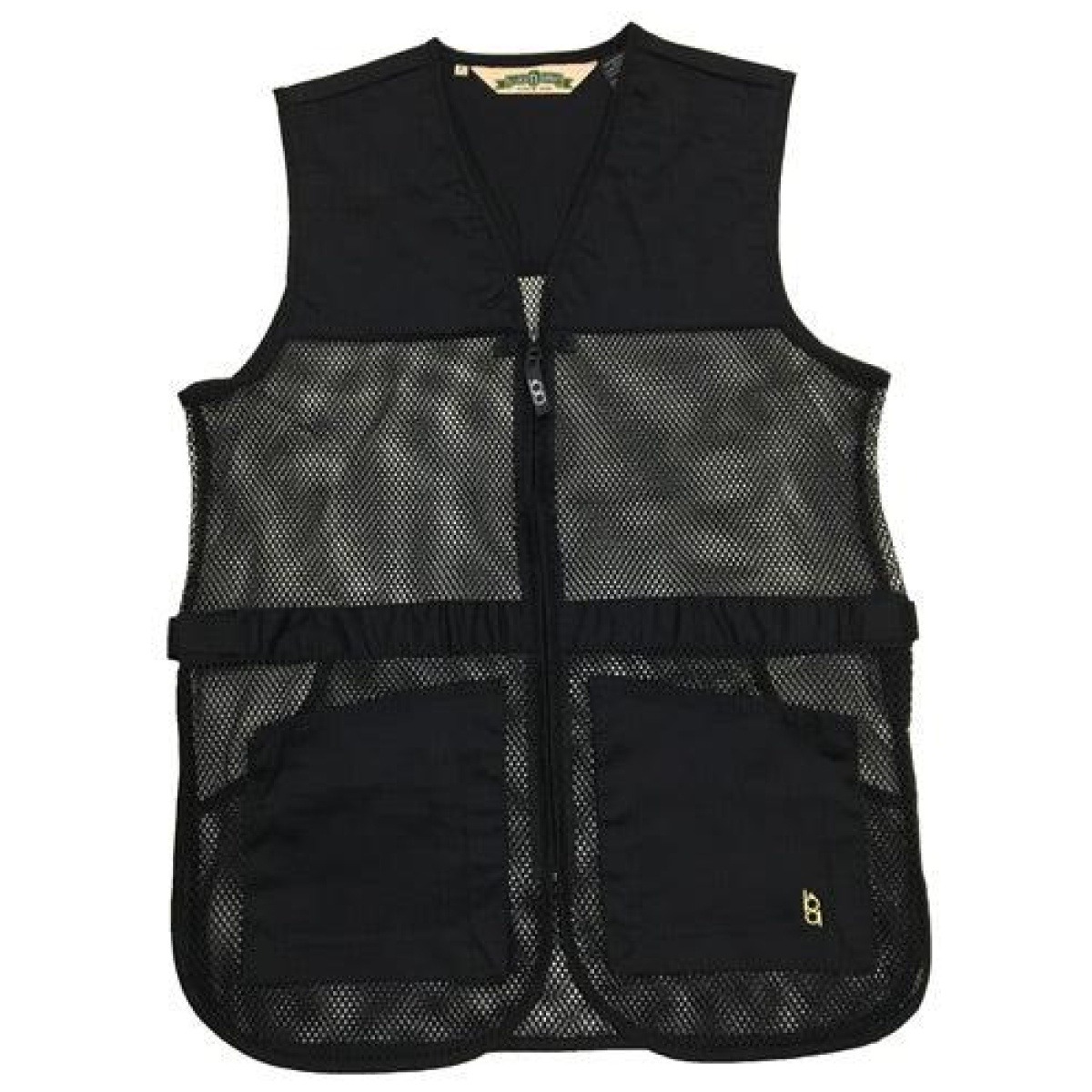 Oc21420black_3. Jpg - bob allen full mesh dual pad shooting vest black xl - oc21420black 3