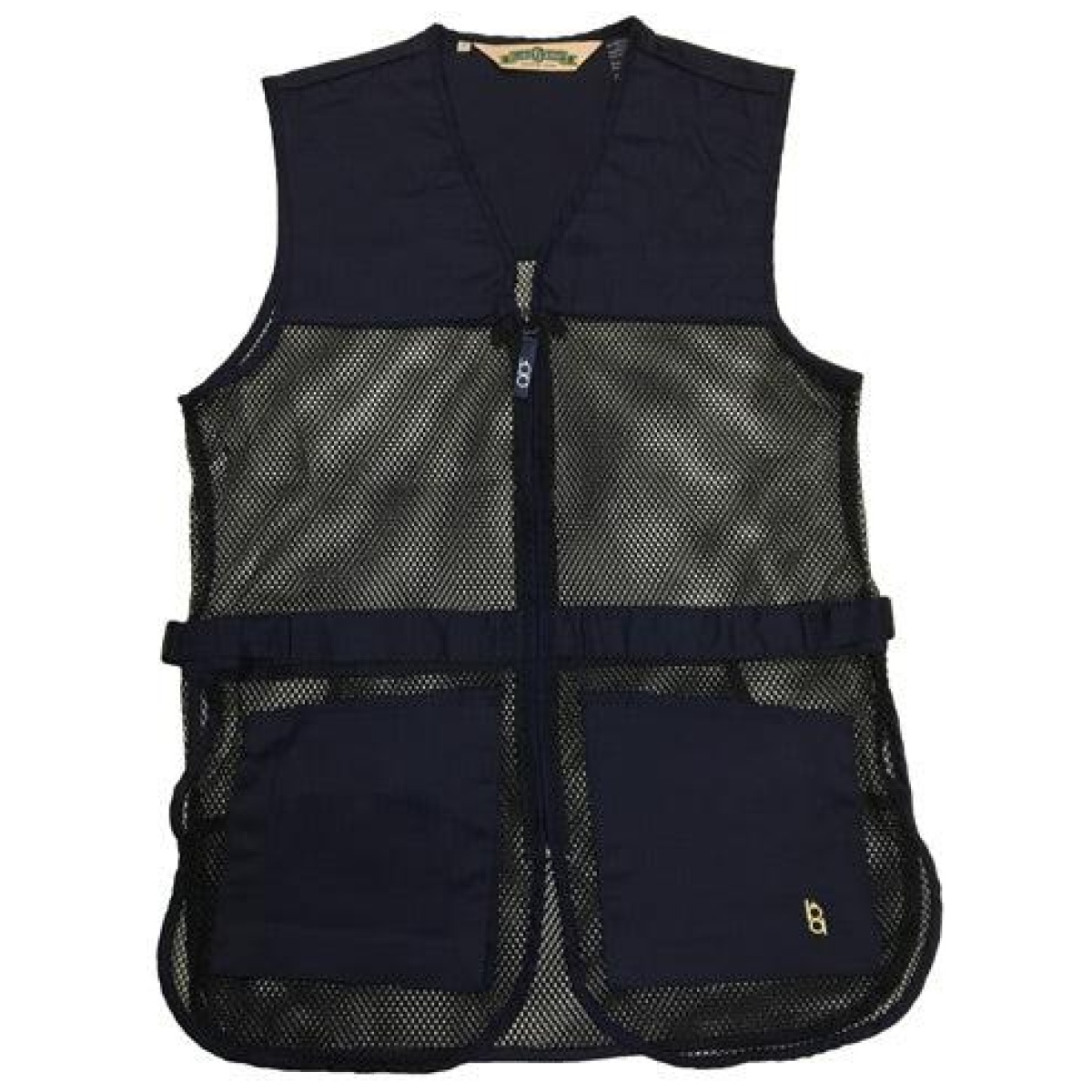 Oc21420navy_1. Jpg - bob allen full mesh dual pad shooting vest navy blue xl - oc21420navy 1