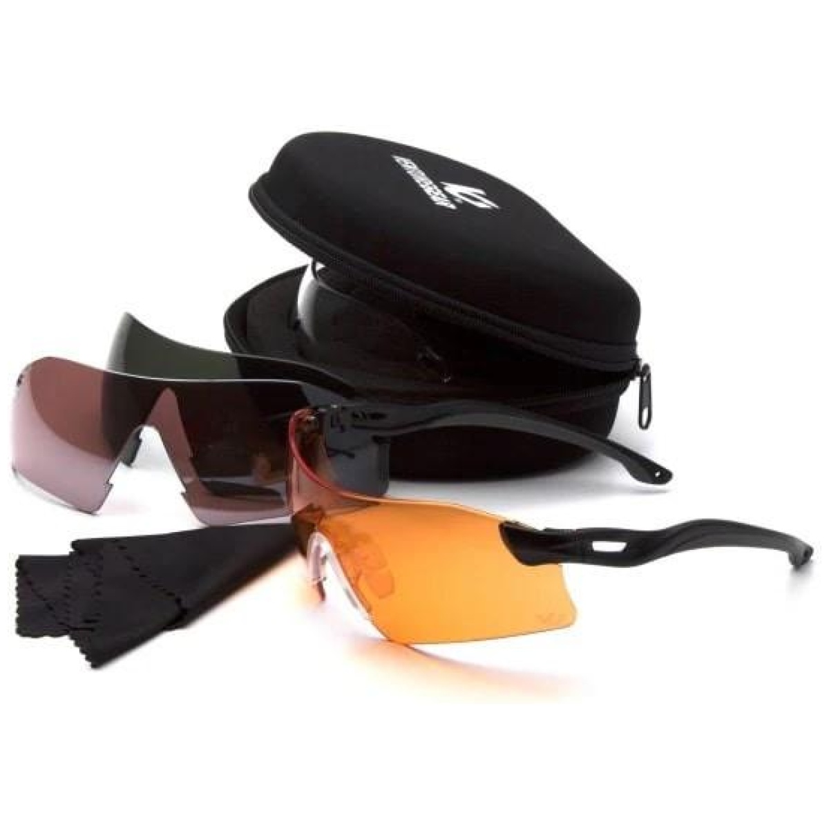 Pivgsb88kit-1. Jpg - pyramex venture gear dropzone shooting glasses eyewear kit with four lenses - pivgsb88kit 1