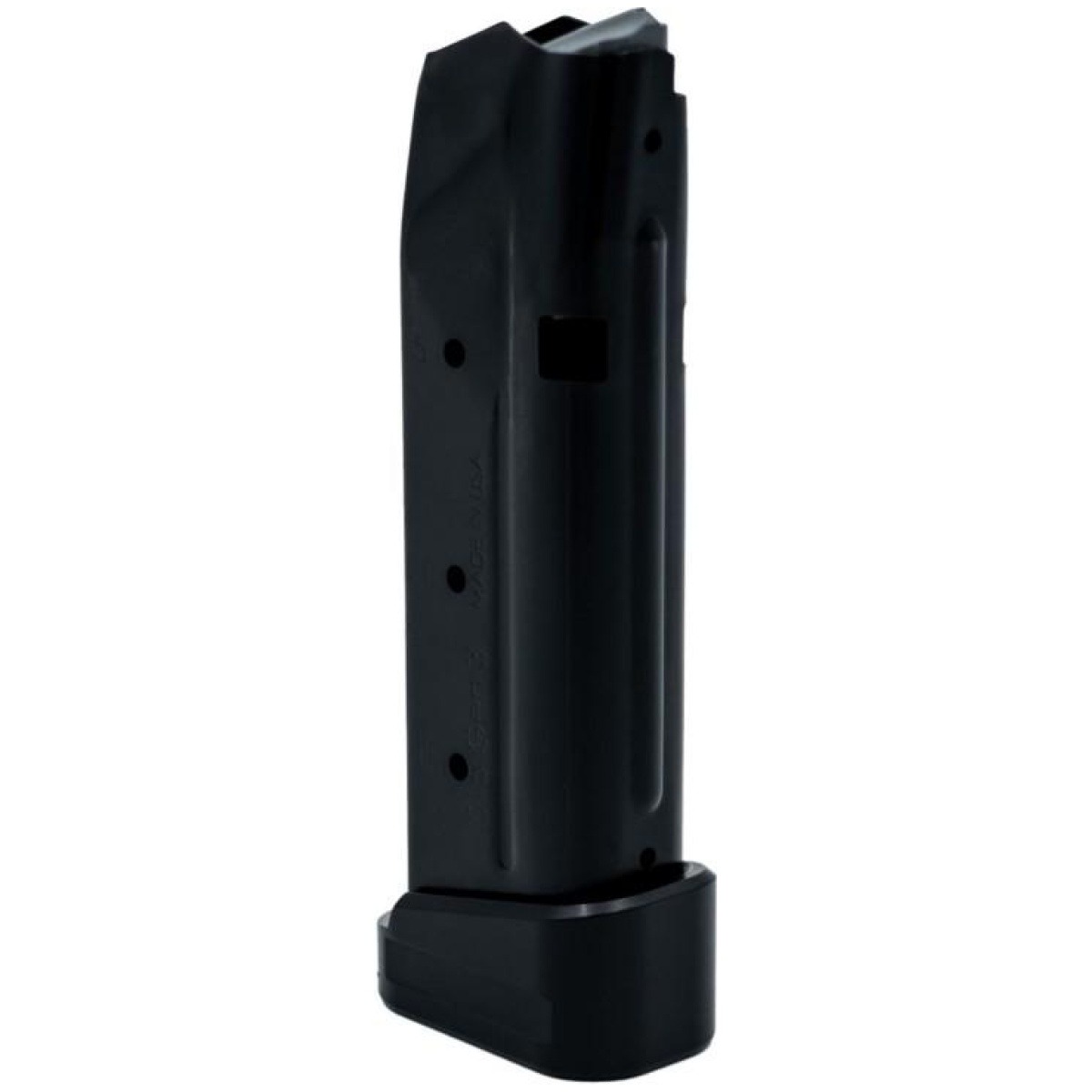 Qss15me2insg3blk-1. Jpg - shield arms s15 handgun magazine black 9mm luger 15/rd with +2 extension - qss15me2insg3blk 1