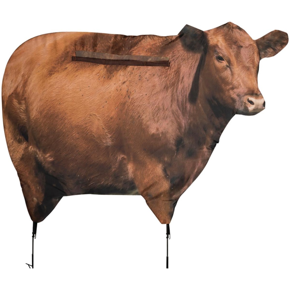 Qw0051. Jpg - montana decoy co big red moo cow decoy - qw0051