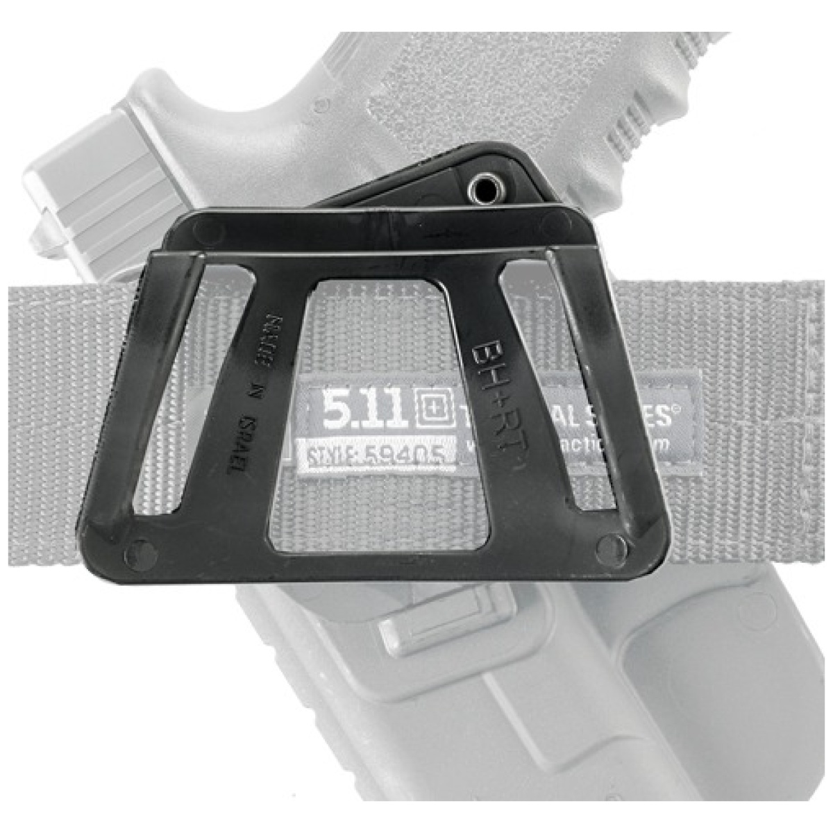 Rb134. Jpg - fobus roto conversion unit for - paddle holster to 1. 75" belt - rb134