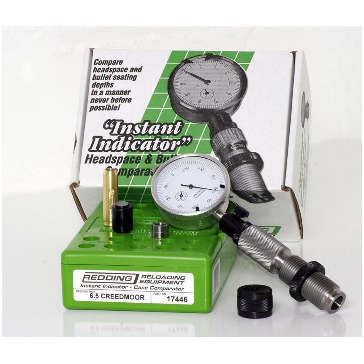 Rb17446_1. Jpg - redding instant indicator headspace and bullet comparator without dial indicator 6. 5 creedmoor - rb17446 1