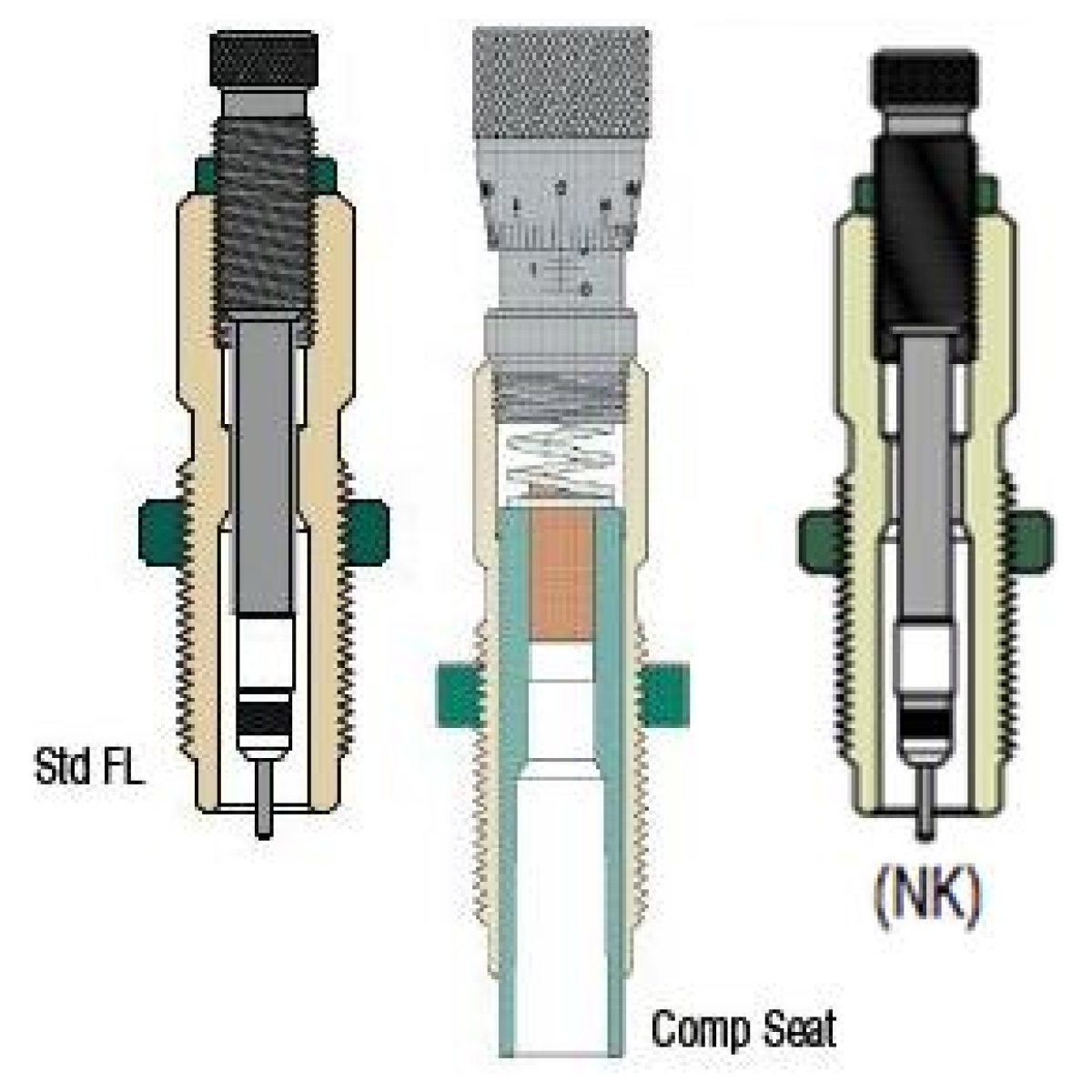 Rb29132. Jpg - redding master hunter (mh-c) deluxe die set 6. 5 x 55 swedish (carbide) - rb29132