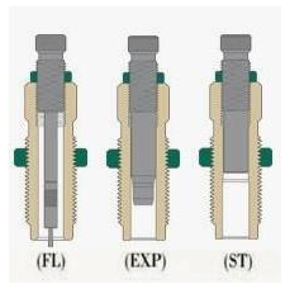 Rb80184-1. Jpg - redding series-a 3-die set for straight-wall cases. 38 special/. 357 mag - rb80184 1