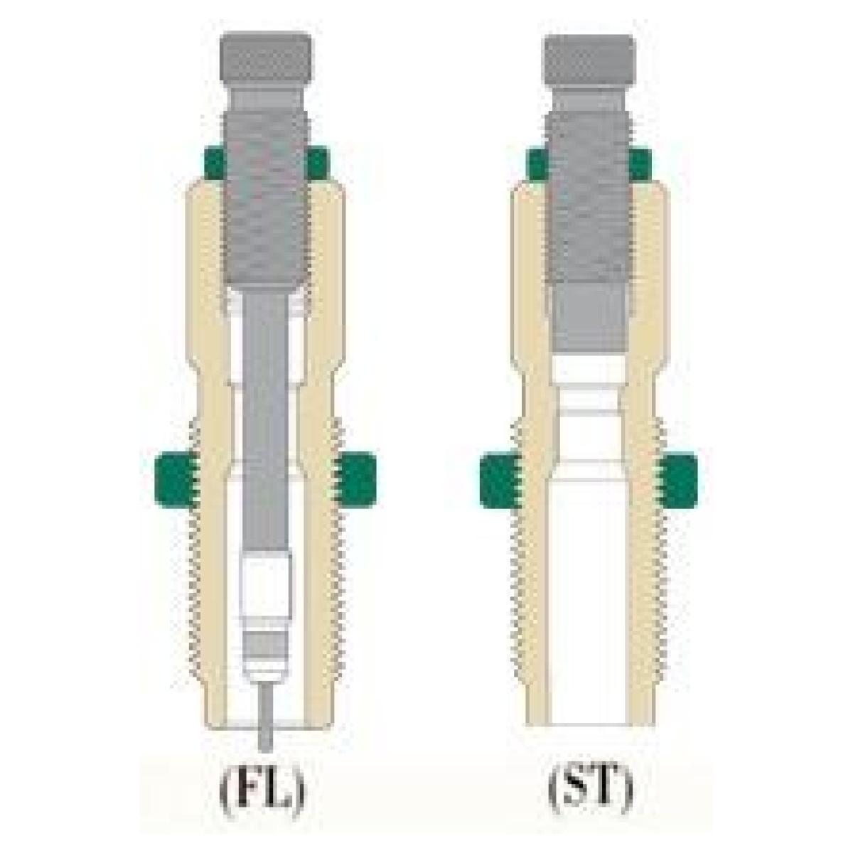 Rb80791. Jpg - redding full length die set custom series for bottleneck cases. 350 legend - rb80791