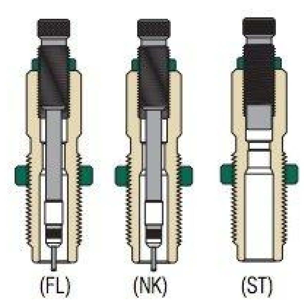 Rb84320. Jpg - redding deluxe die set for bottleneck cases. 24 nosler - rb84320