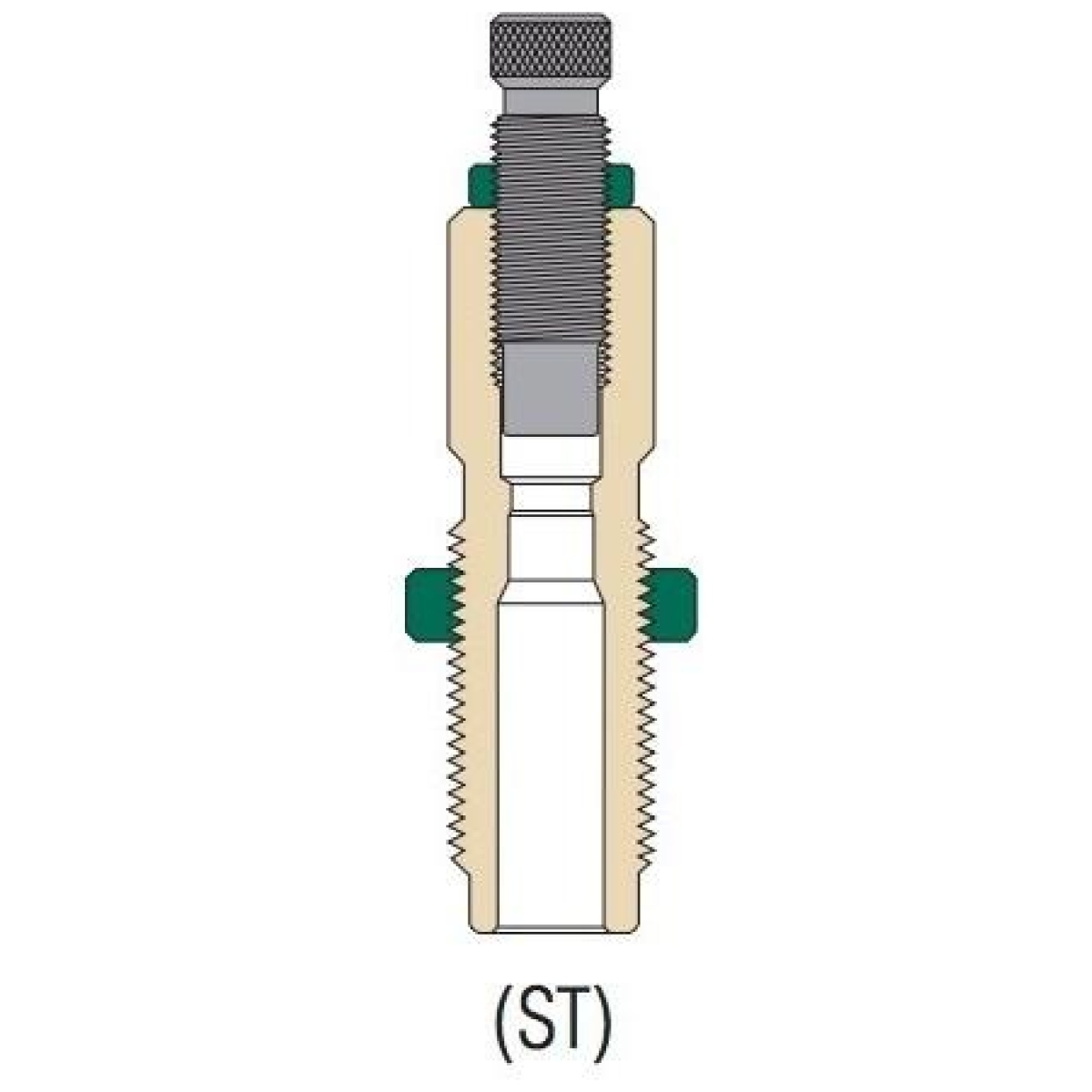 Rb92487_1. Jpg - redding series b seating die (only) for bottleneck cases 6. 5 prc - rb92487 1