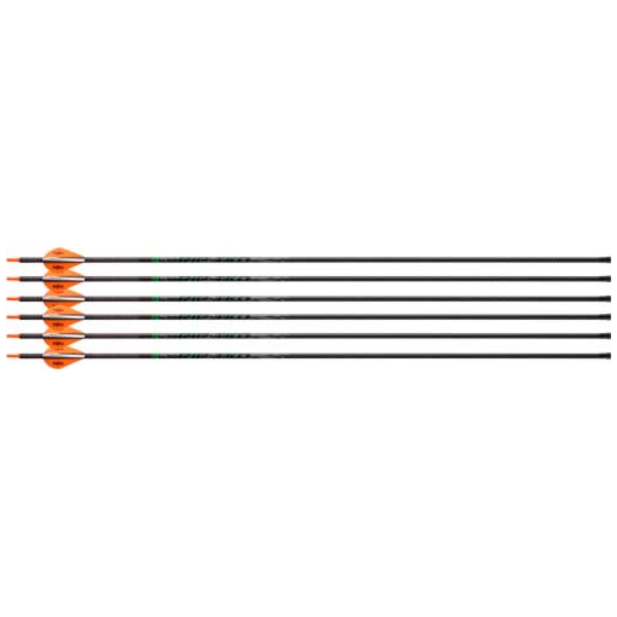 Riptkg400fb6. Jpg - victory archery rip tko gamer - 400 arrow fletched 6pk - riptkg400fb6