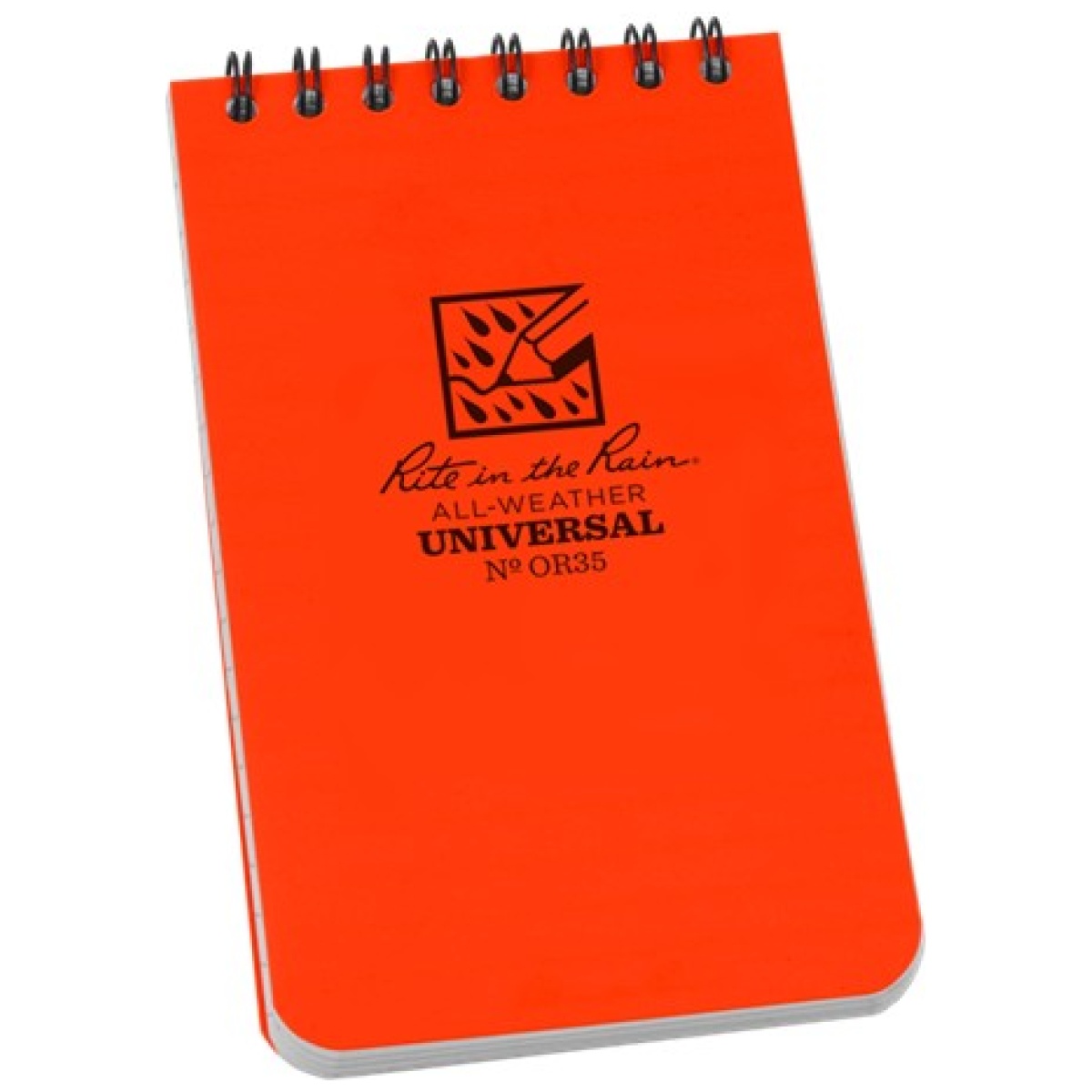 Rir-or35. Jpg - polydura top-spiral notebook (3'' x 5'') - rir or35