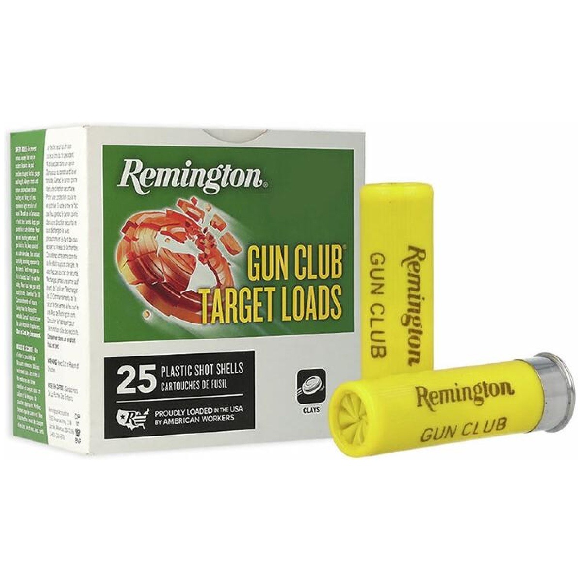 Rt20235-1. Jpg - remington gun club target load 20 ga 2 3/4" 2 1/2 dr 7/8 oz #8 1200 fps 25/ct - rt20235 1