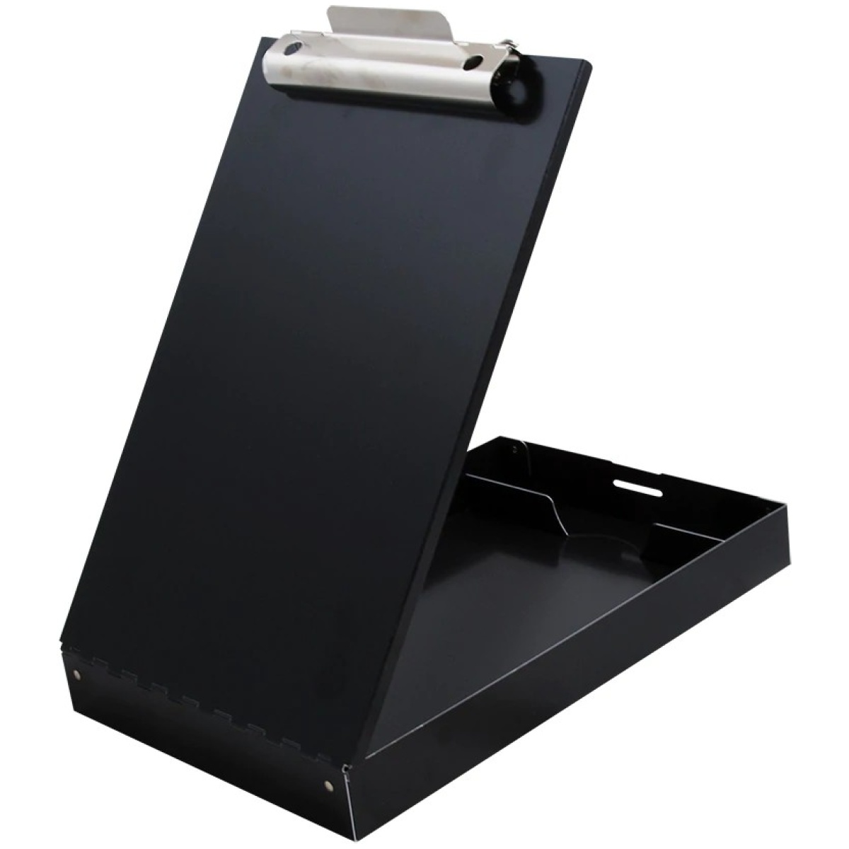 Sa-11018. Jpg - redi-rite recycled aluminum storage clipboard - letter size - black - sa 11018