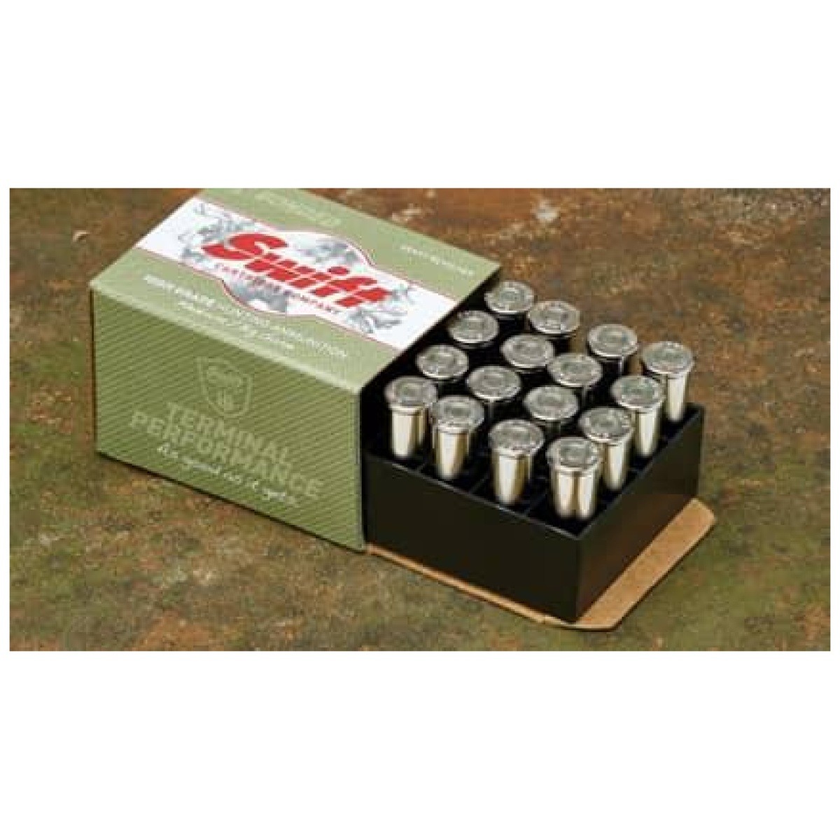 Sb10005. Jpg - swift a-frame heavy revolver handgun ammunition. 44 rem mag. 300 gr a-frame 1346 fps 20/ct - sb10005