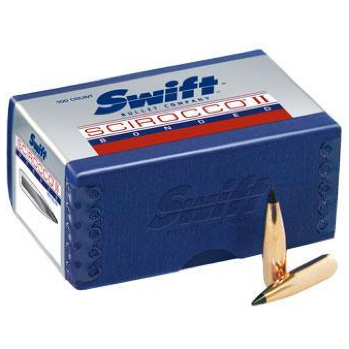 Sb82150. Jpg - swift scirocco ii bullets. 30 cal. 308" 150 gr bts 100/ct - sb82150