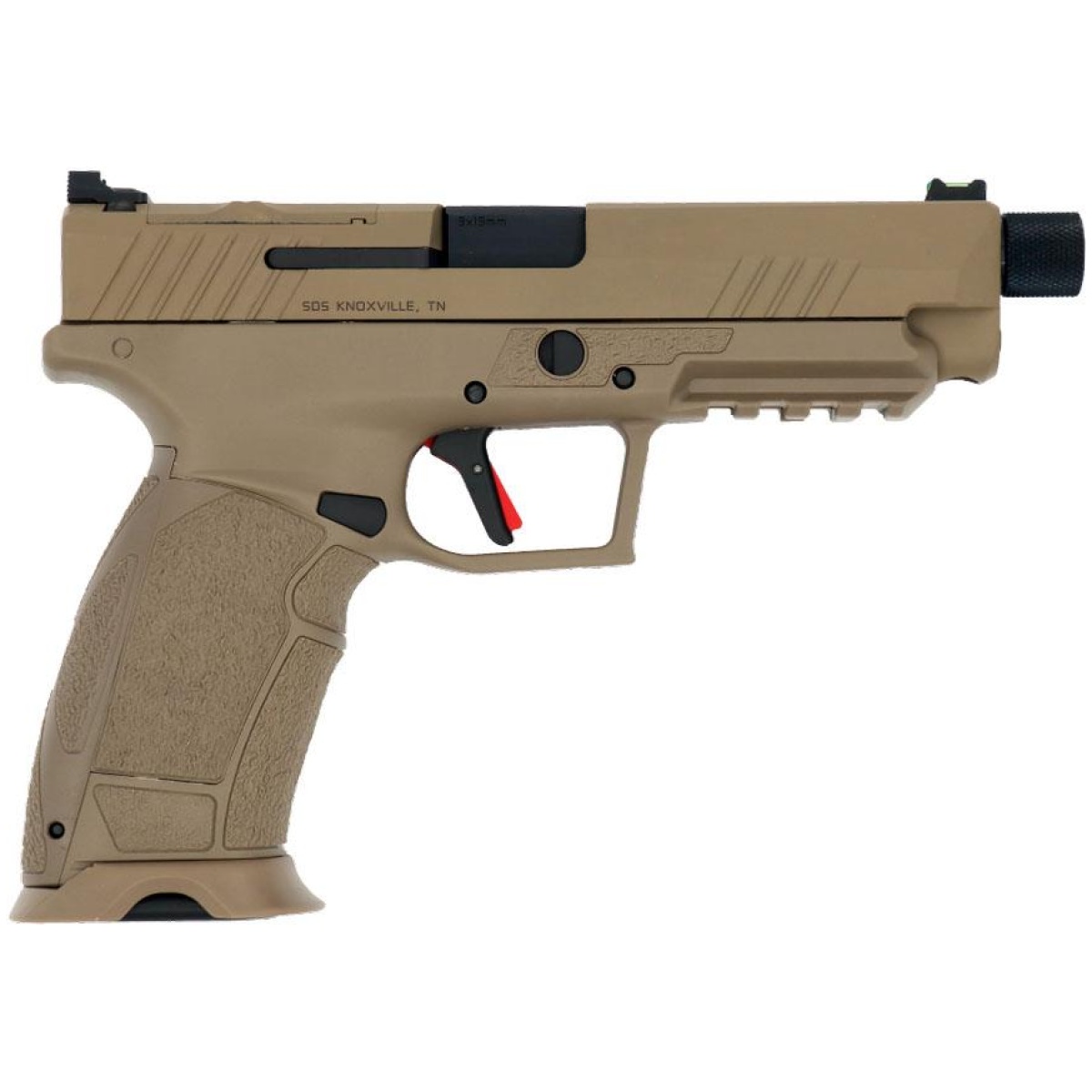 Sdpx9tthfde15_1. Jpg - sds imports tisas px-9 gen 3 tactical semi auto pistol 9mm handgun 18rd & 20rd magazines 5. 1" threaded barrel fde - sdpx9tthfde15 1