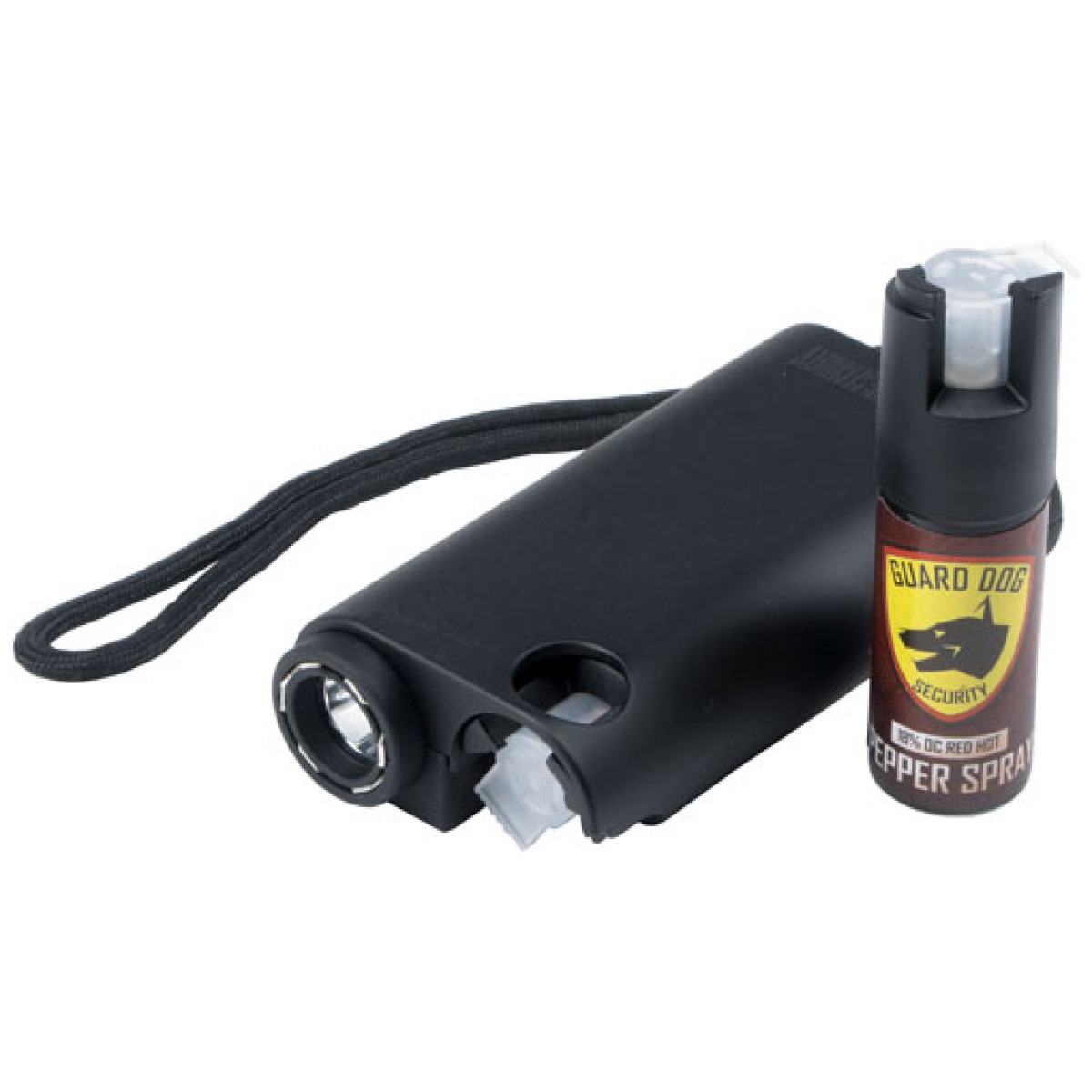 Sgpstlgdobk. Jpg - guard dog olympian 3-in-1 blk - stun gun/light/pepper spray - sgpstlgdobk