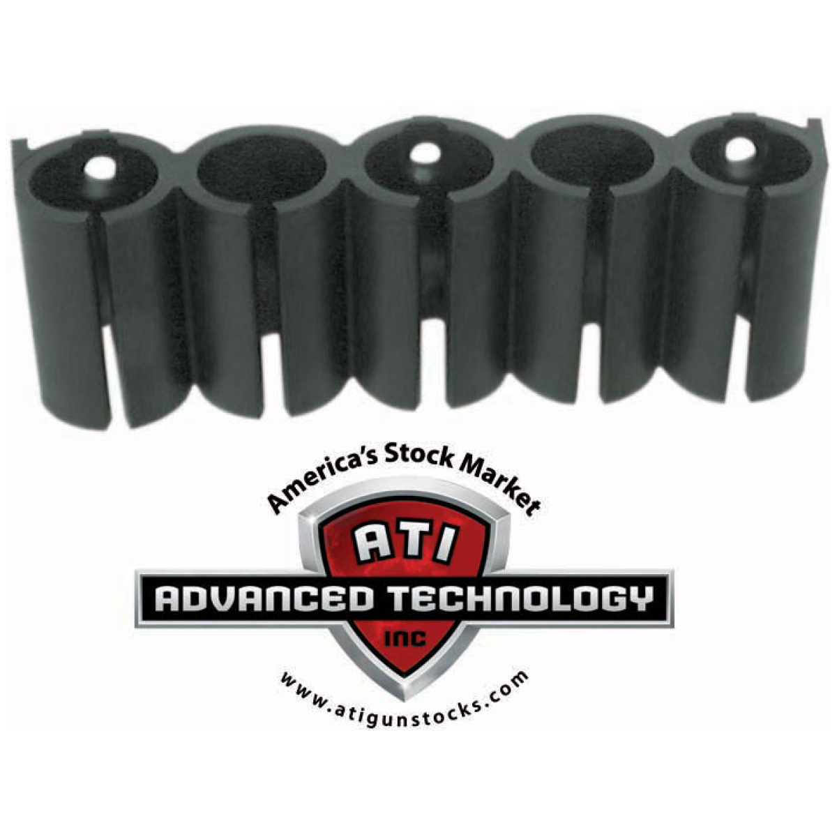 Sh0500. Jpg - adv. Tech. 12 ga. - shotshell holder 5-rounds - sh0500