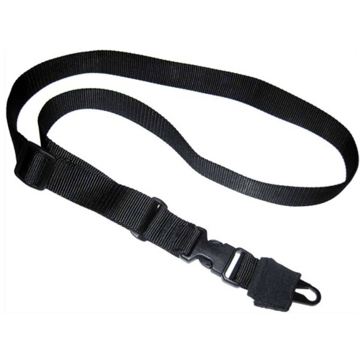 T6005bk. Jpg - tac shield sling single point - cqb tactical hk hook black - t6005bk