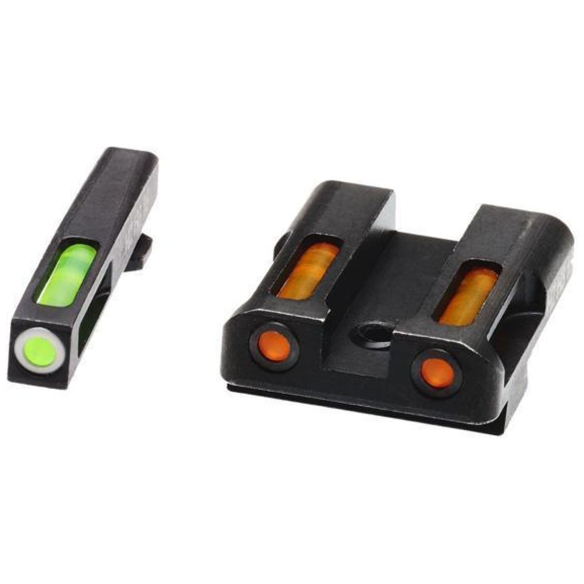 Vhgln425. Jpg - hiviz litewave h3 sight orange/green litepipe/white front ring fits glock models chambered in 9mm luger 40 s&w and. 357 sig - vhgln425