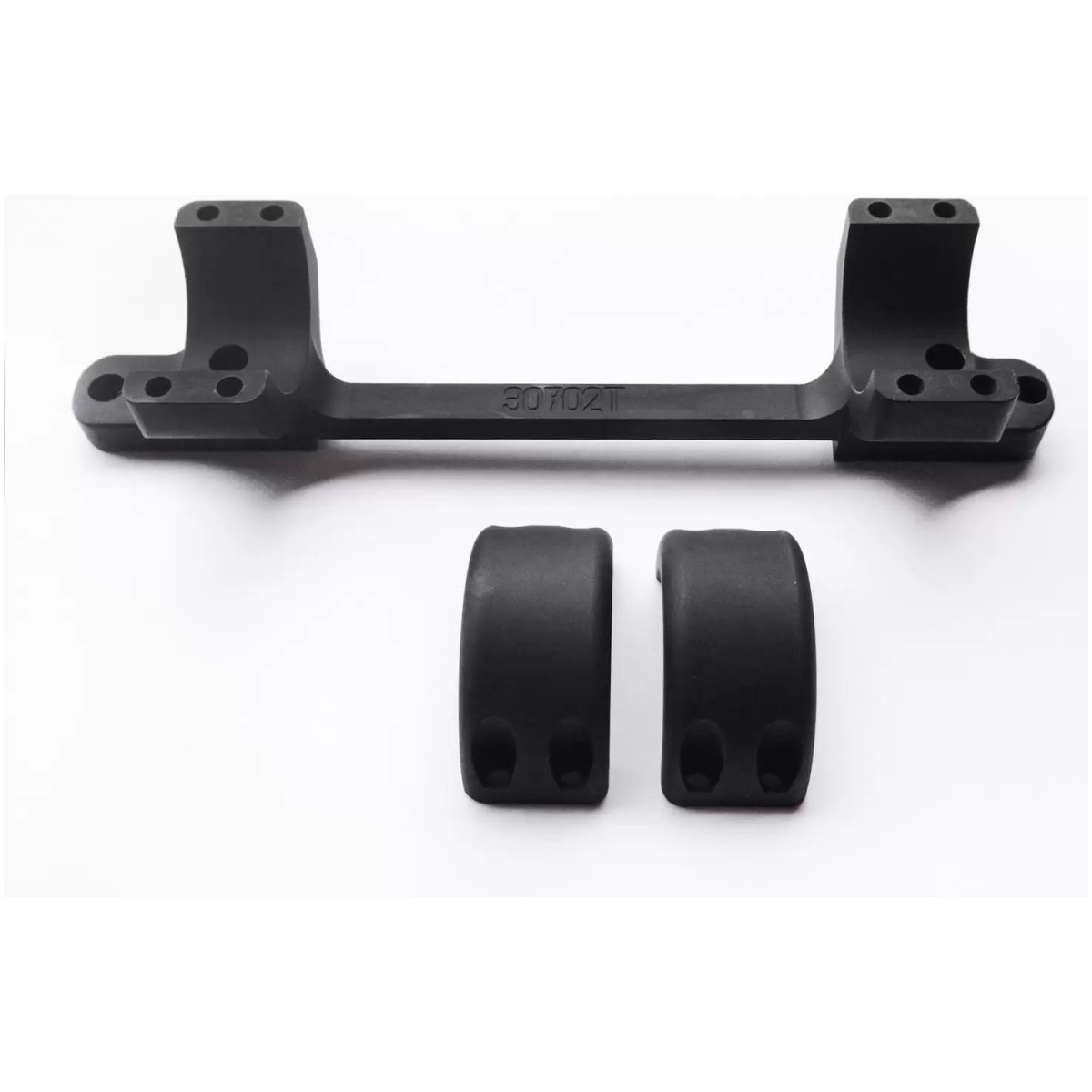 Vw34702. Jpg - dnz game reaper 1-piece integral scope mount - remington 700 sa 30mm medium black - vw34702