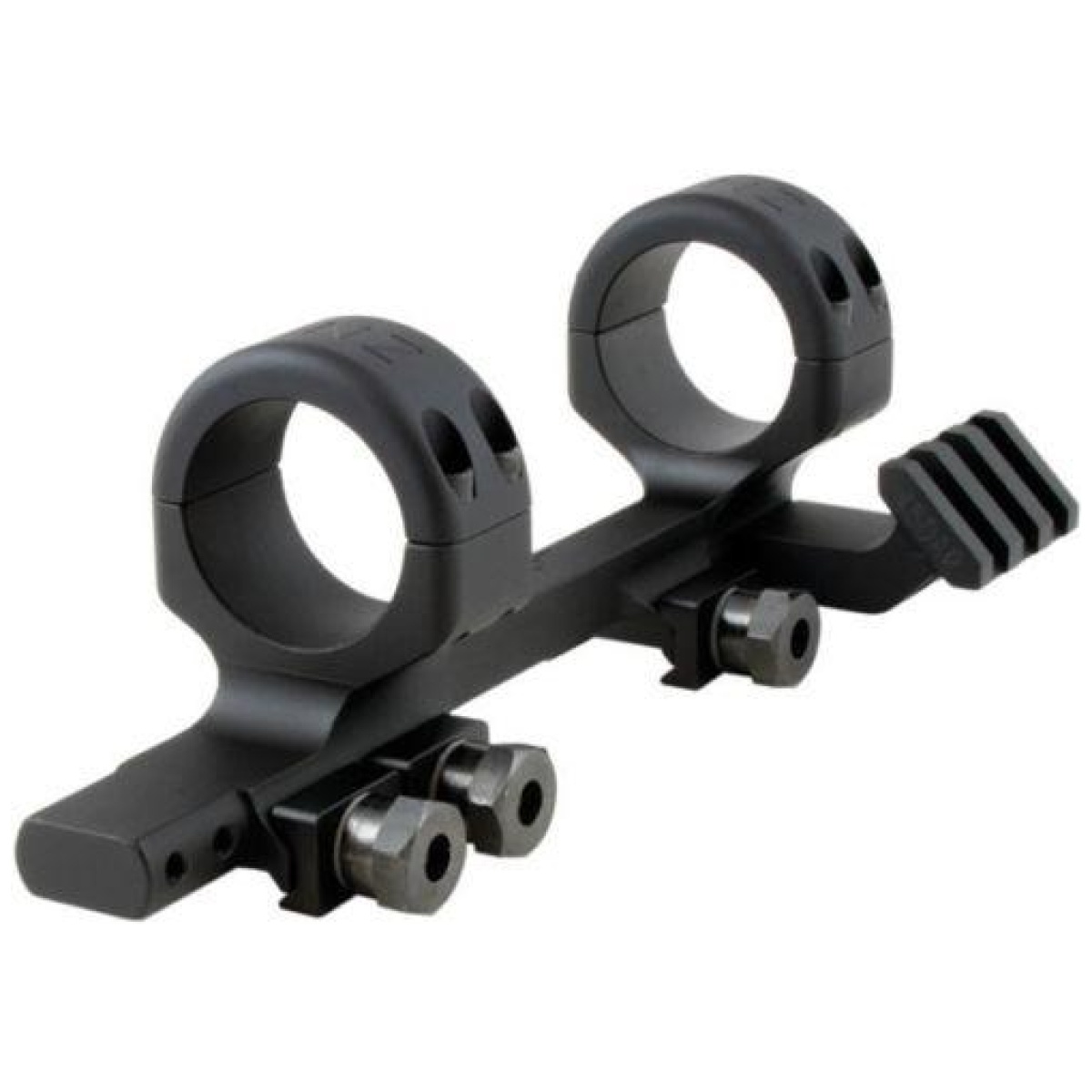 Vw371fpt. Jpg - dnz freedom reaper 1-piece forward ring picatinny rail mount with 45dar - 30mm black - vw371fpt