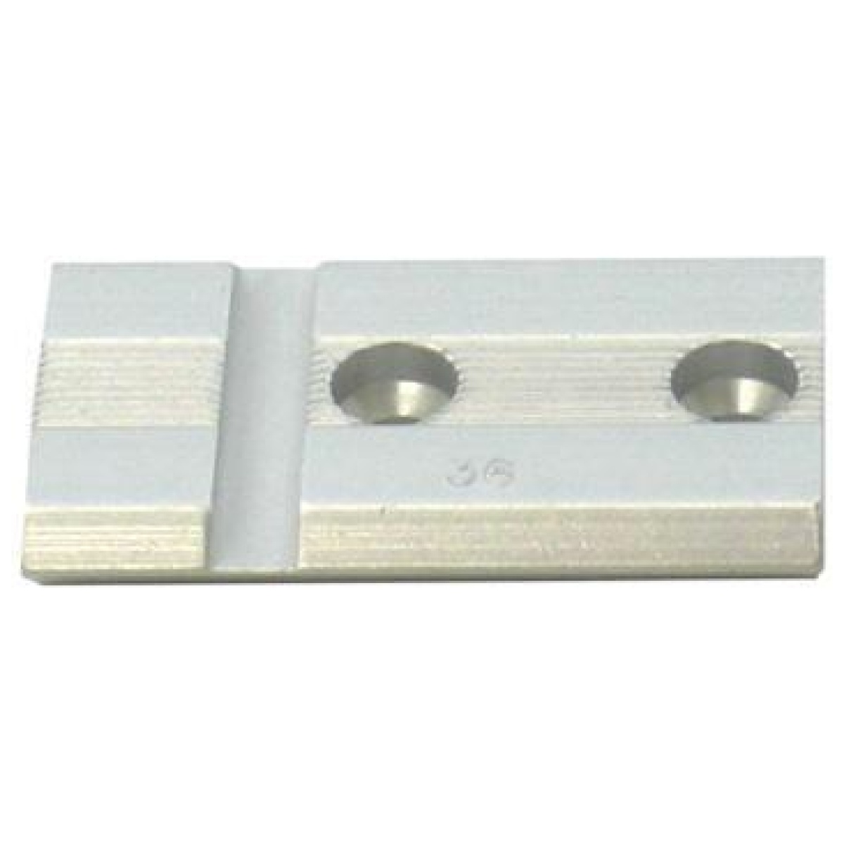 We48005. Jpg - weaver standard top mount aluminum scope base - silver - #36s - s&w 1500 1600 1700 rear - we48005