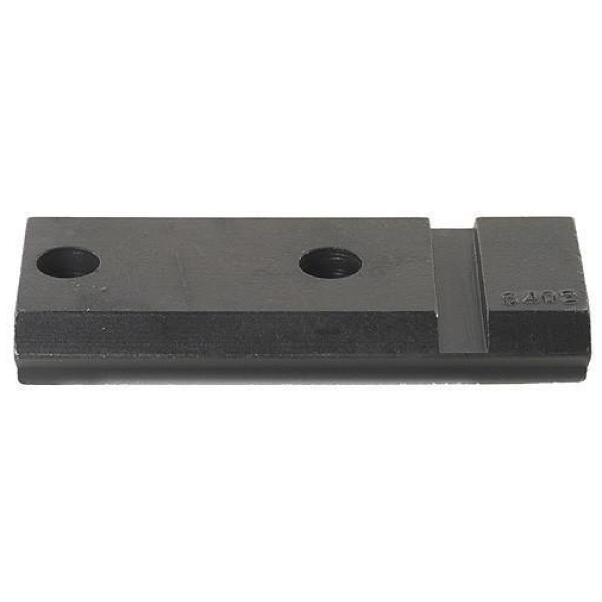 We48247. Jpg - weaver grand slam steel top mount extension scope base - matte black - #s402 - browning bbr front - we48247