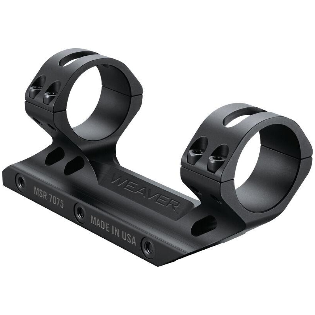 We99679. Jpg - weaver premium modern sporting rifle (msr) optics mount -1" - we99679