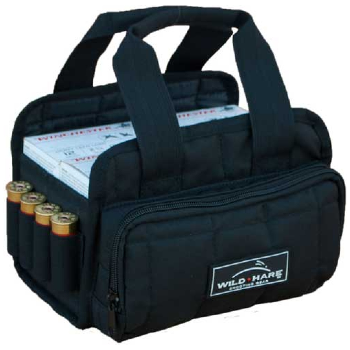 Wh204dbk. Jpg - peregrine outdoors wild hare - deluxe 4-box carrier black - wh204dbk