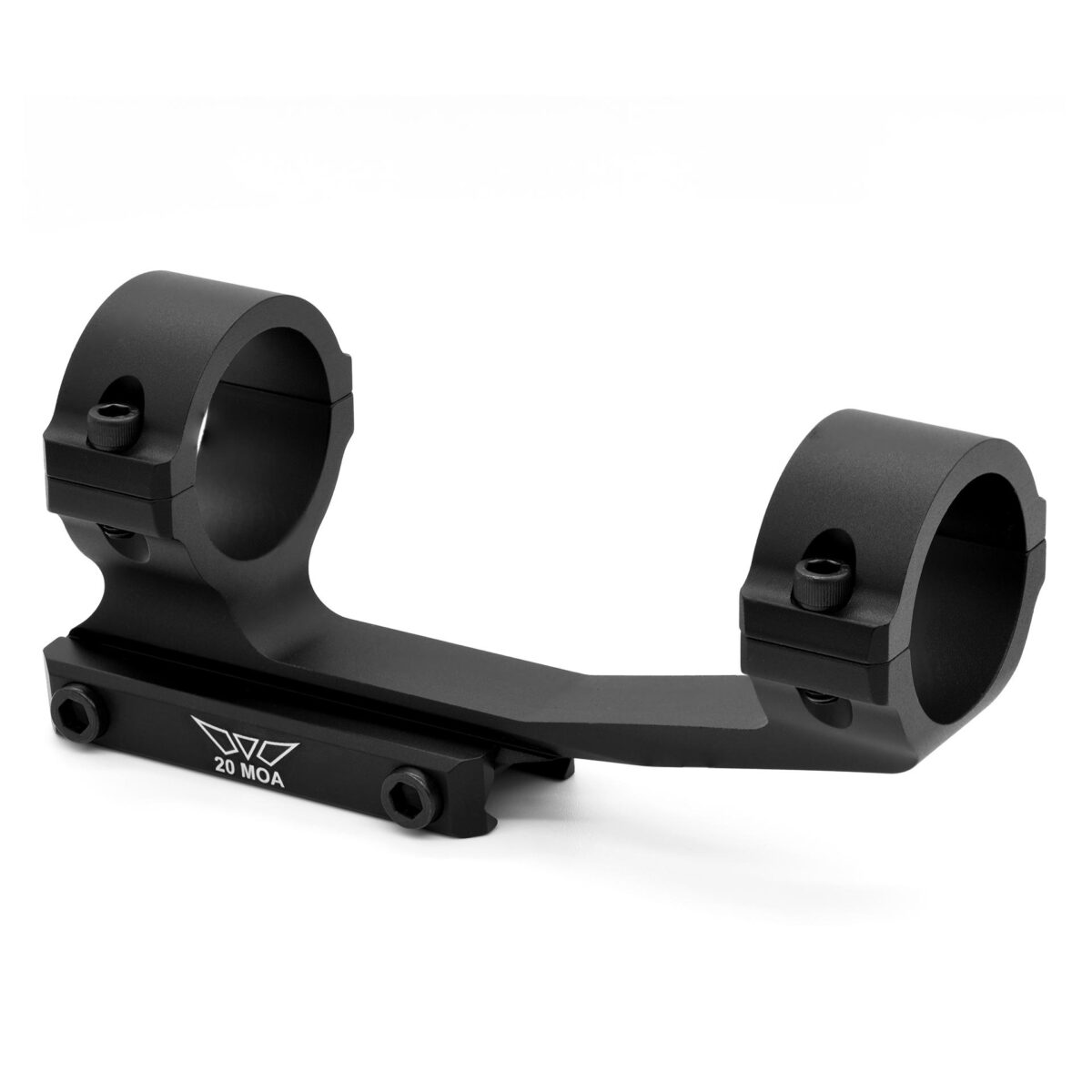 Wjv4012m. Jpg - warne vapor 1-piece msr aluminum integral scope mount 1" 20moa - wjv4012m