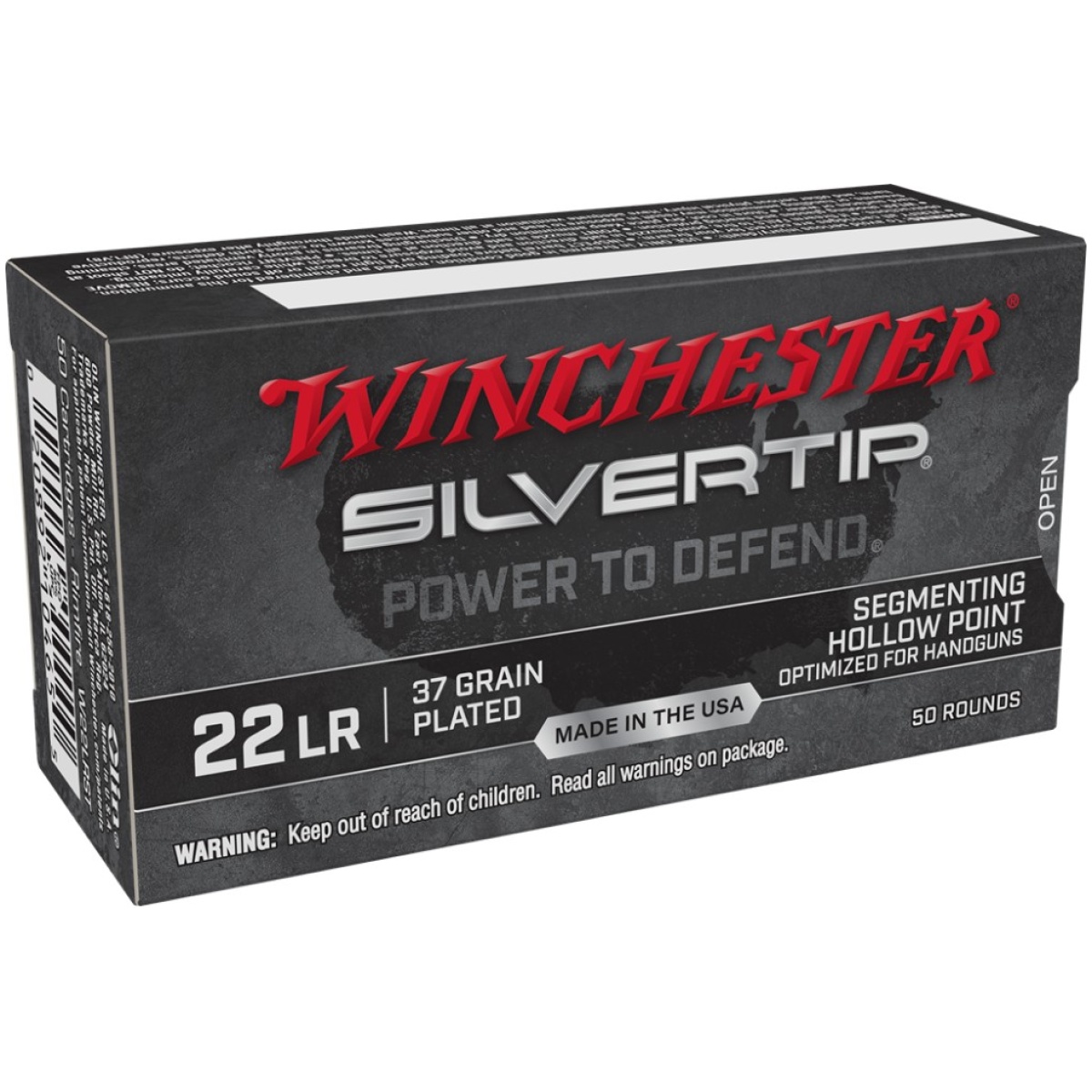 Wnw22lrst-1. Jpg - winchester silvertip rimfire ammunition. 22 lr 37 gr. Hp 1060 fps 50/ct - wnw22lrst 1