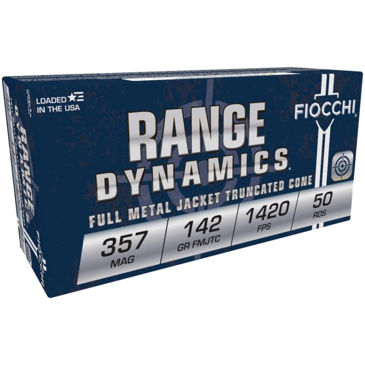 Xn357f-1. Jpg - fiocchi pistol shooting dynamics handgun ammunition. 357 mag 142 gr fmj 1420 fps 50/box - xn357f 1