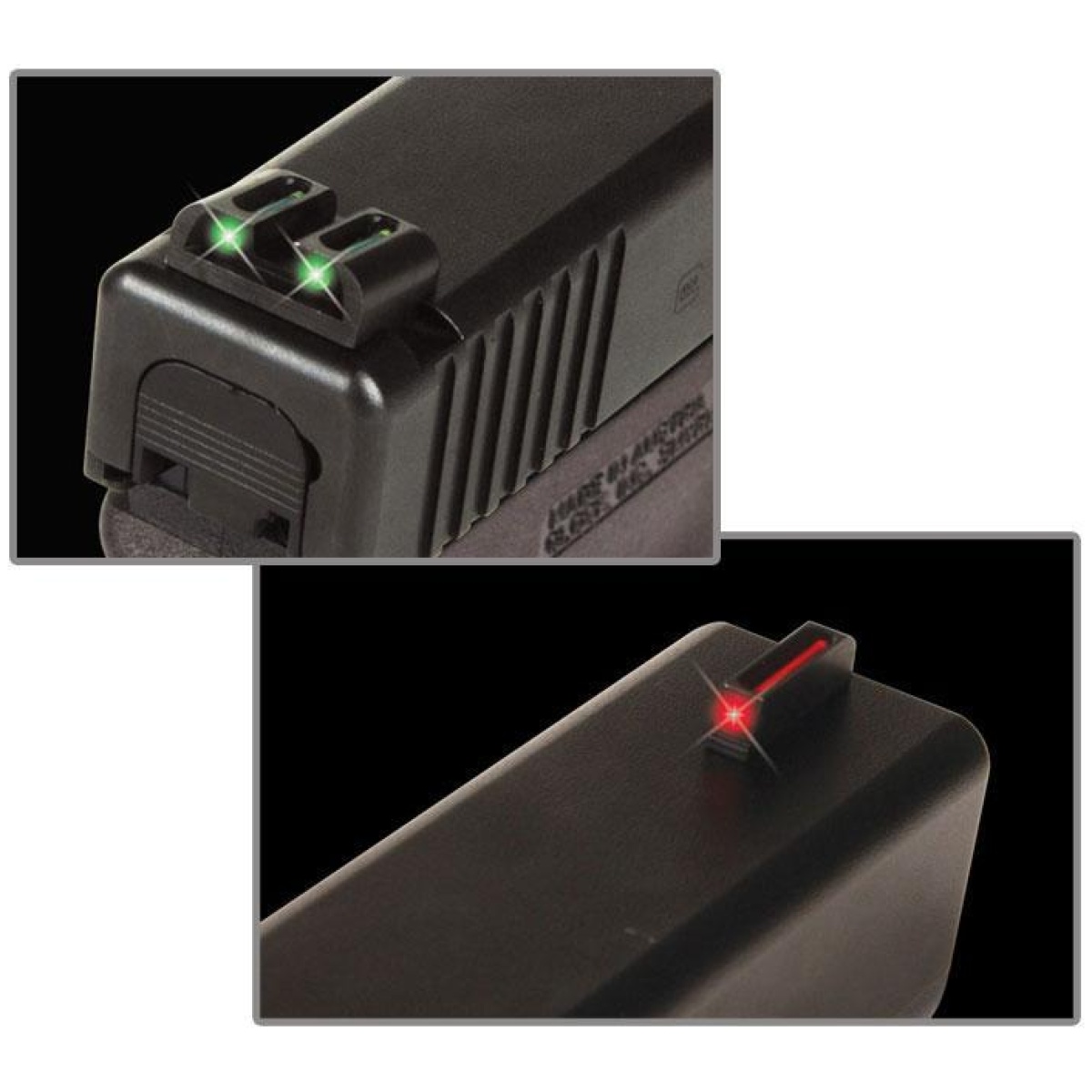 Xrtg131s1. Jpg - truglo fiber-optic sights fit sig #8 front / #8 rear - front red/rear green - xrtg131s1