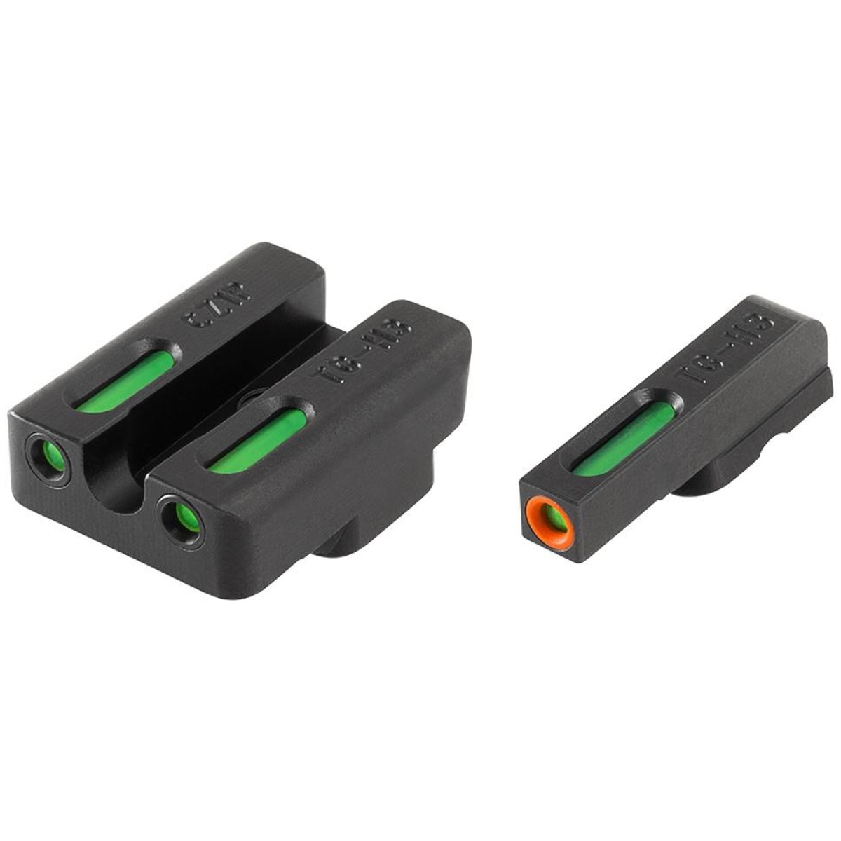 Xrtg13cz2pc. Jpg - truglo tfx pro tritium fiber-optic xtreme handgun sight set for cz p10 - front orange/green rear - xrtg13cz2pc