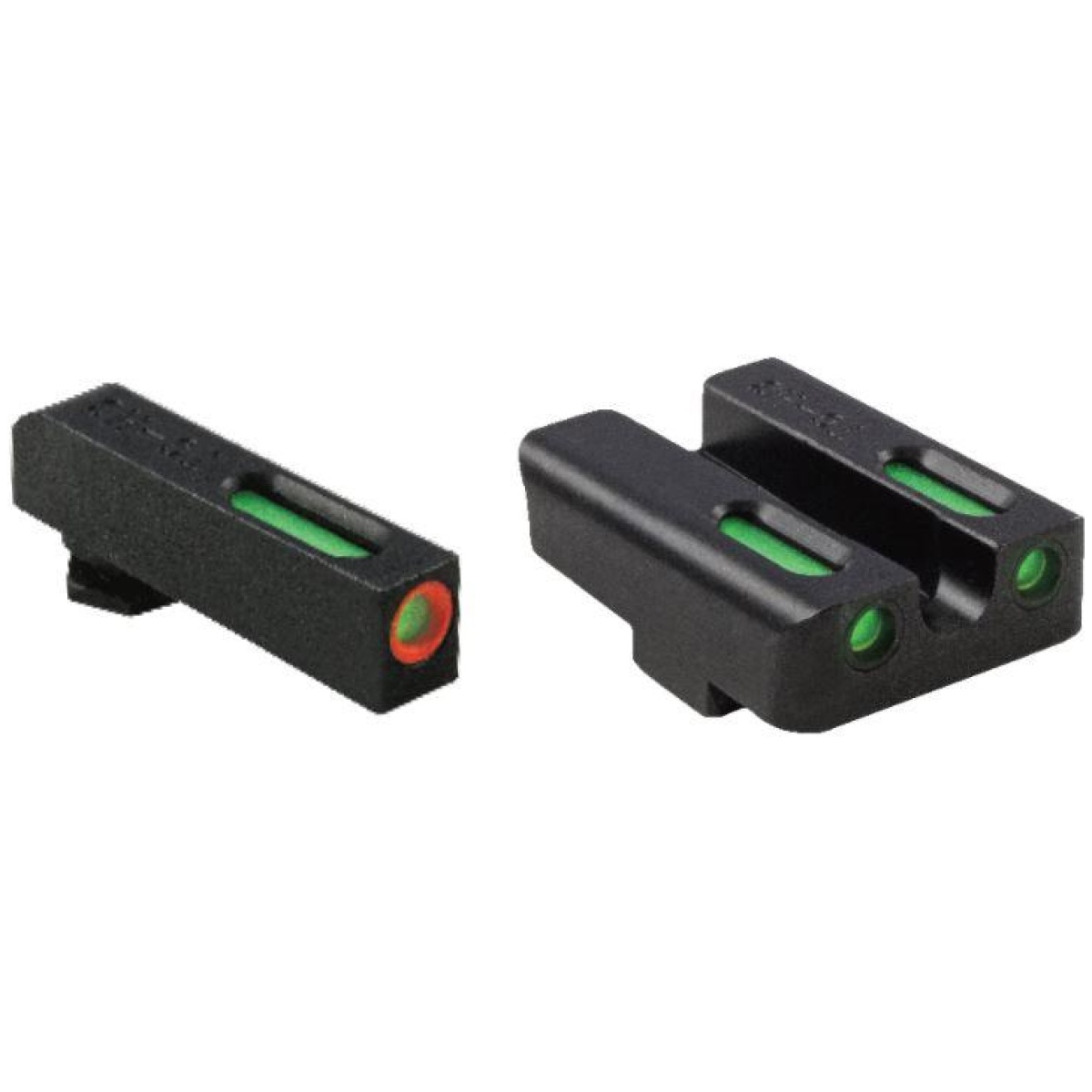 Xrtg13rs3pc. Jpg - truglo tfx pro tritium/fiber-optic day/night sight - ruger american 9mm &. 45 - orange outline front/rear green - xrtg13rs3pc