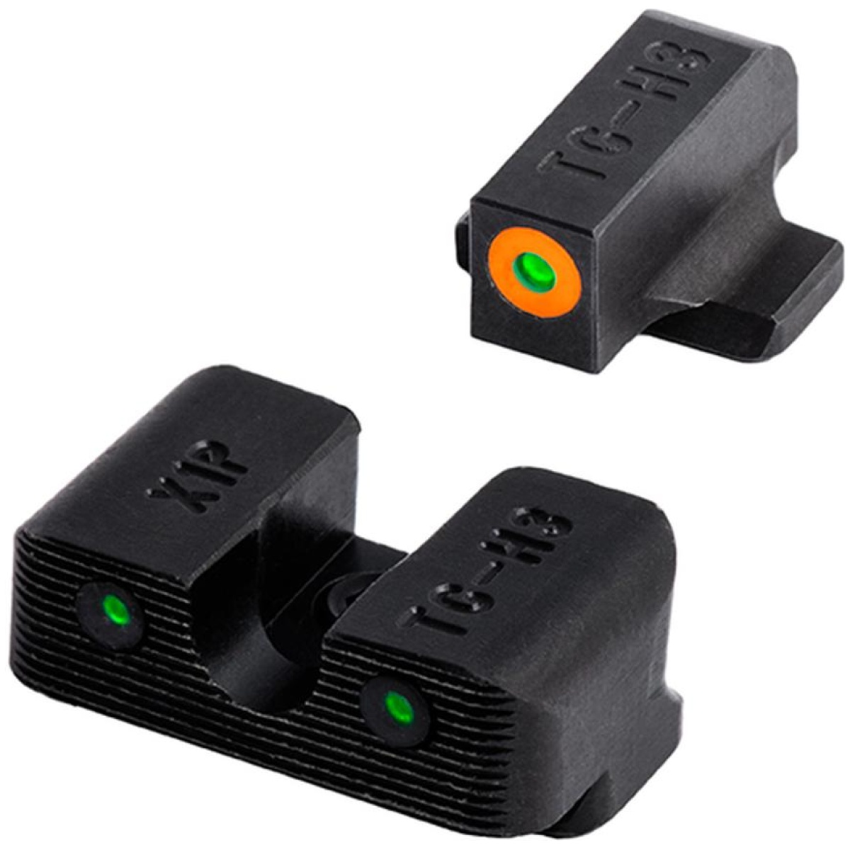 Xrtg231g1mc. Jpg - truglo tritium pro glock 17 19 22 23 24 26 27 33 34 35 3 & 39 mos low set orange - xrtg231g1mc