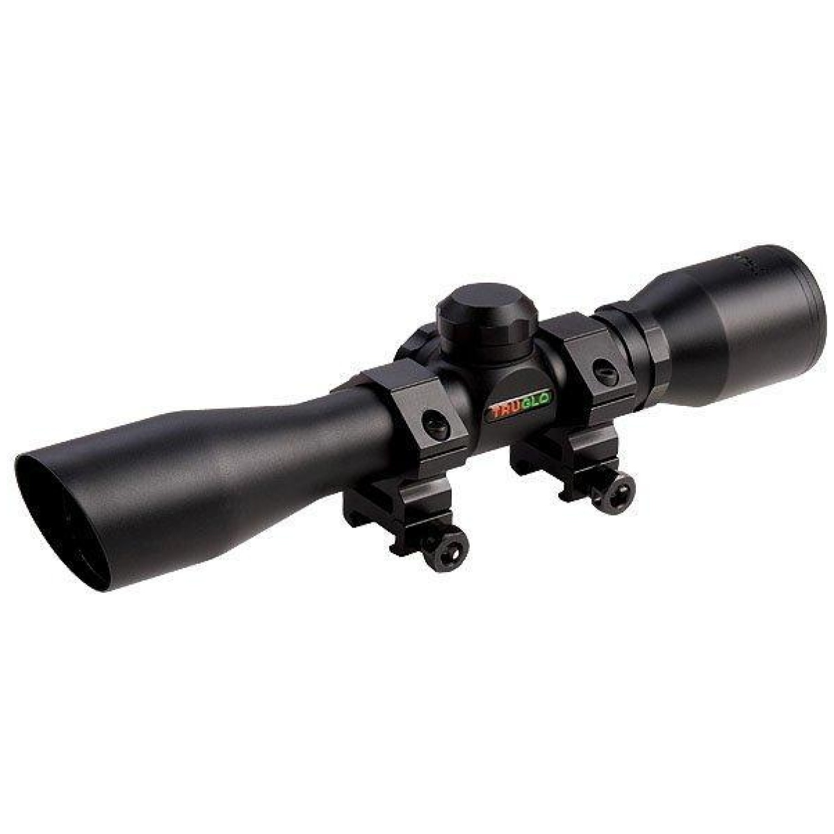 Xrtg8504br. Jpg - truglo compact rifle scope 4x32mm 1" spf duplex black - xrtg8504br