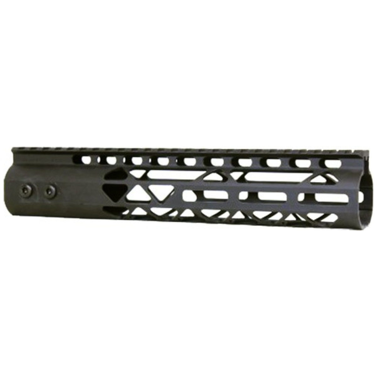 Zgt10mlkal. Jpg - guntec air lite handguard - 10" m-lok black - zgt10mlkal