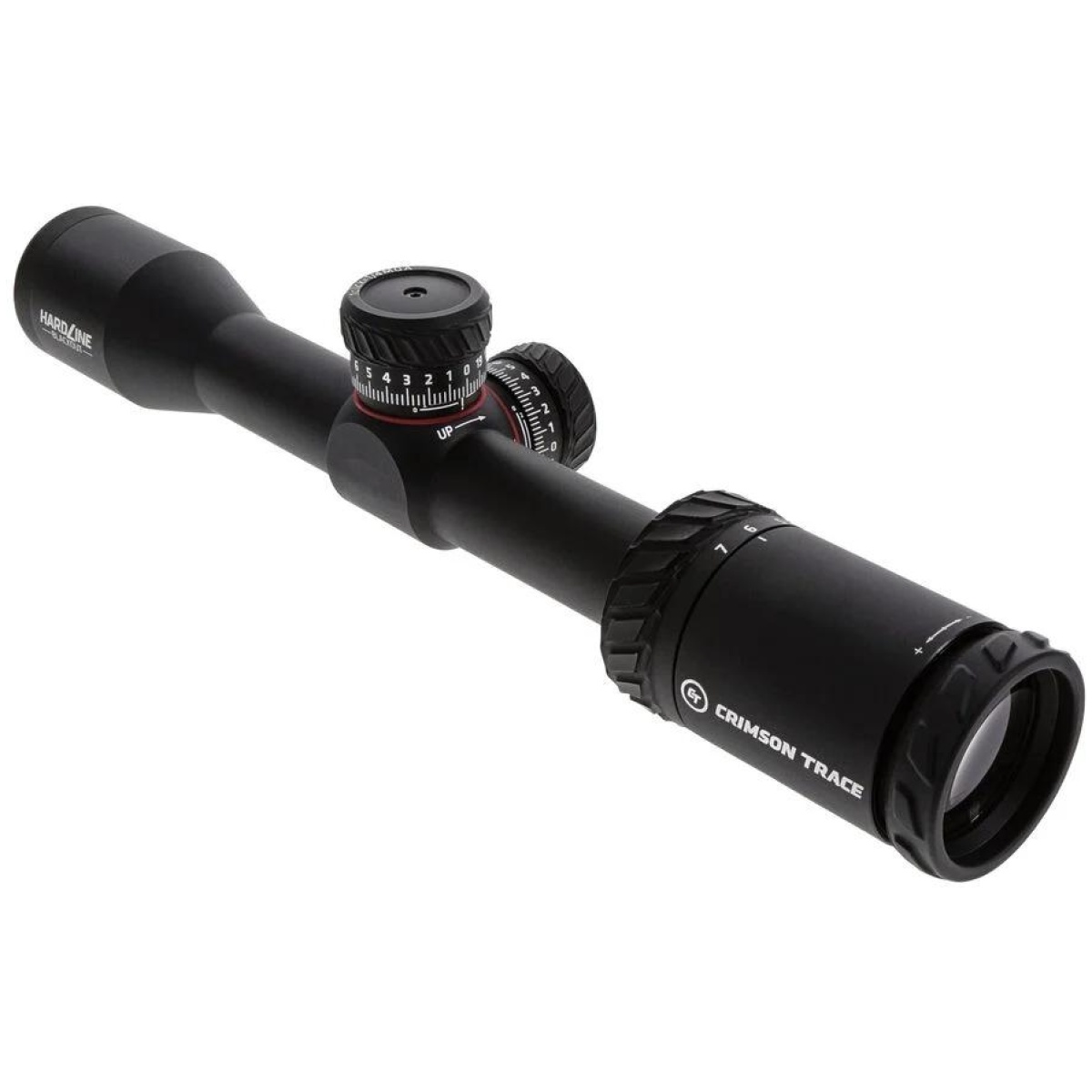 Ej101260. Jpg - crimson trace hardline rifle scope - 2-7x32mm 1" sfp bdc blackout - ej101260