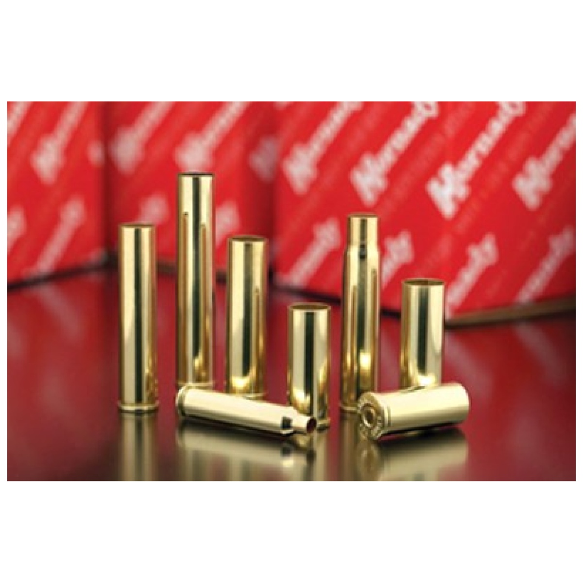 Hdy8632_brass. Jpg - hornady unprimed cases - 260 rem 50pk 5bx/cs - hdy8632 brass