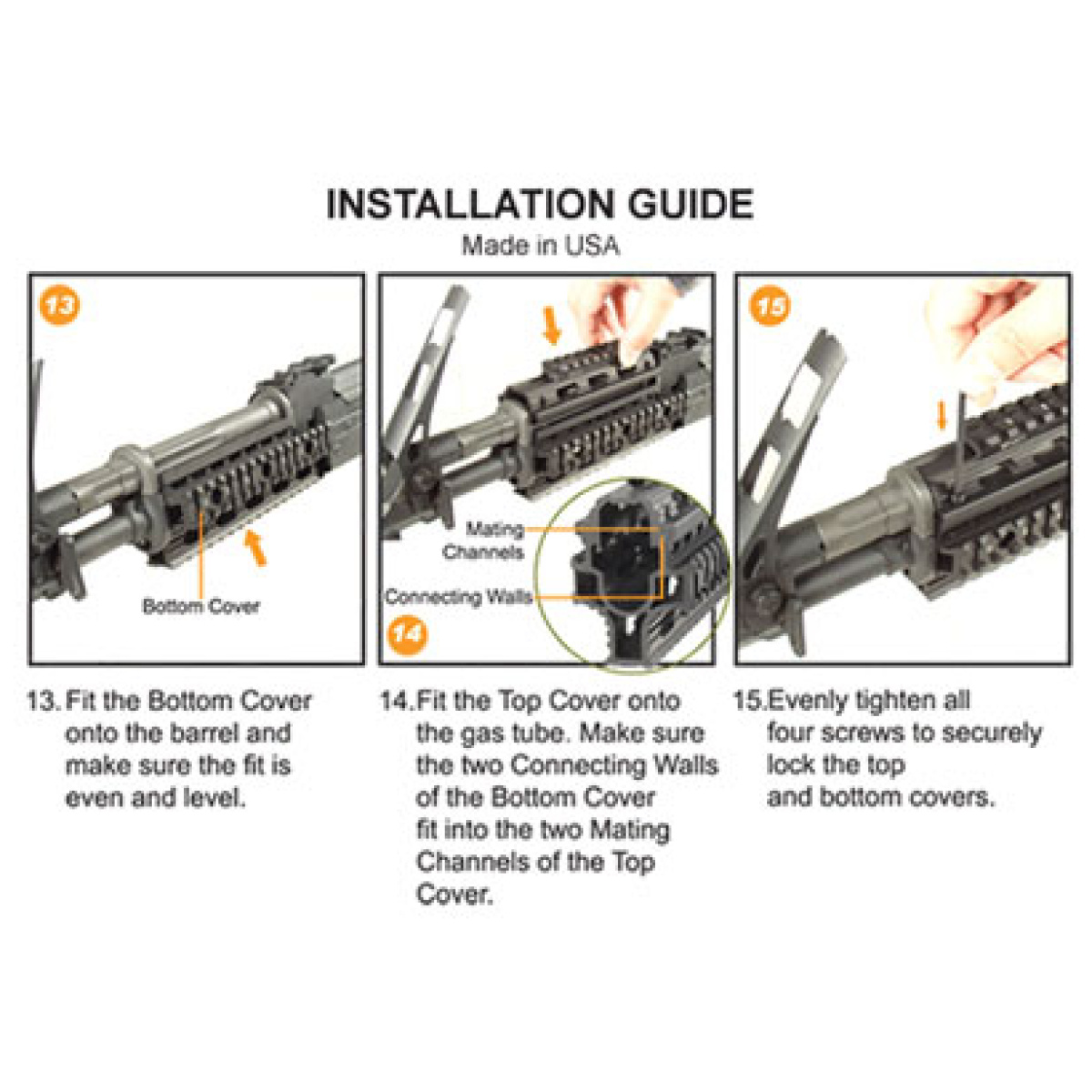 Mtu011_install_5. Jpg - utg rail picatinny ak47 - drop-in yugo m70 - mtu011 install 5