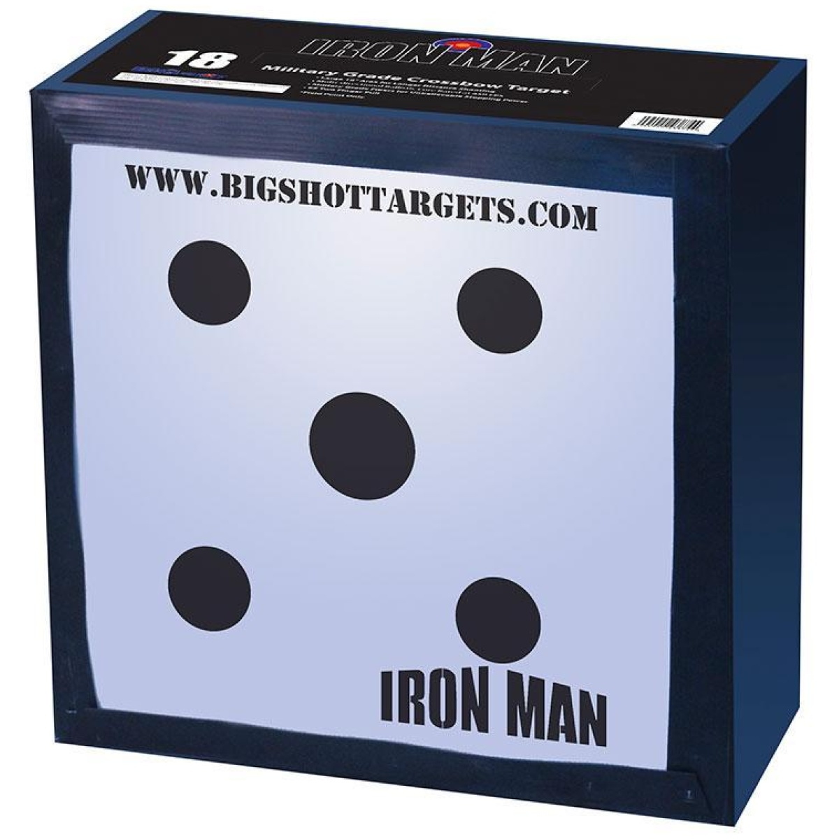 Qpim18. Jpg - big shot iron man 18" crossbow high kinetic energy target - qpim18