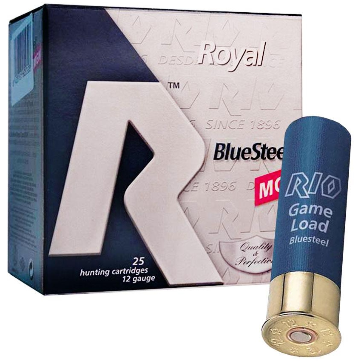 Dominate waterfowl season with rio royal bluesteel 12 ga ammo - rio royal bluesteel 12 ga 3 1/2" max 1 3/8 oz #bb 1550 fps - 25/ct - rio royal bluesteel 12 ga max 1 3 8 oz bb 1550 fps 25 ct rorbssm40bb main