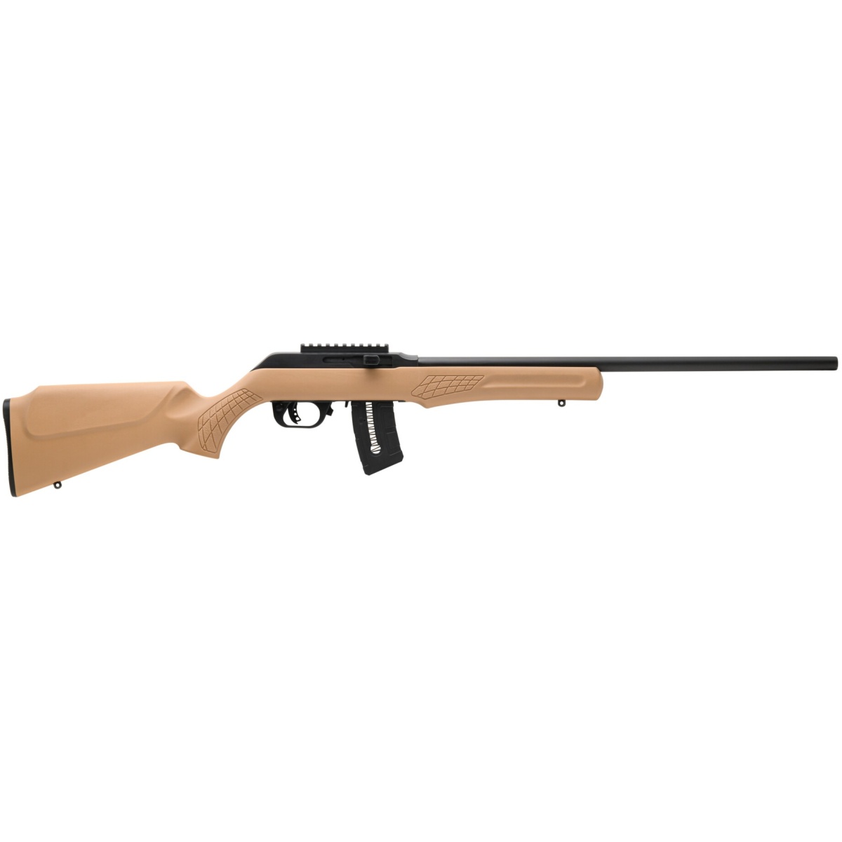 Rossiriflesrs22w2111tanr1c3d. Jpg - rossi rs22 22mag blk/tan 21" 10+1 - rossiriflesrs22w2111tanr1c3d